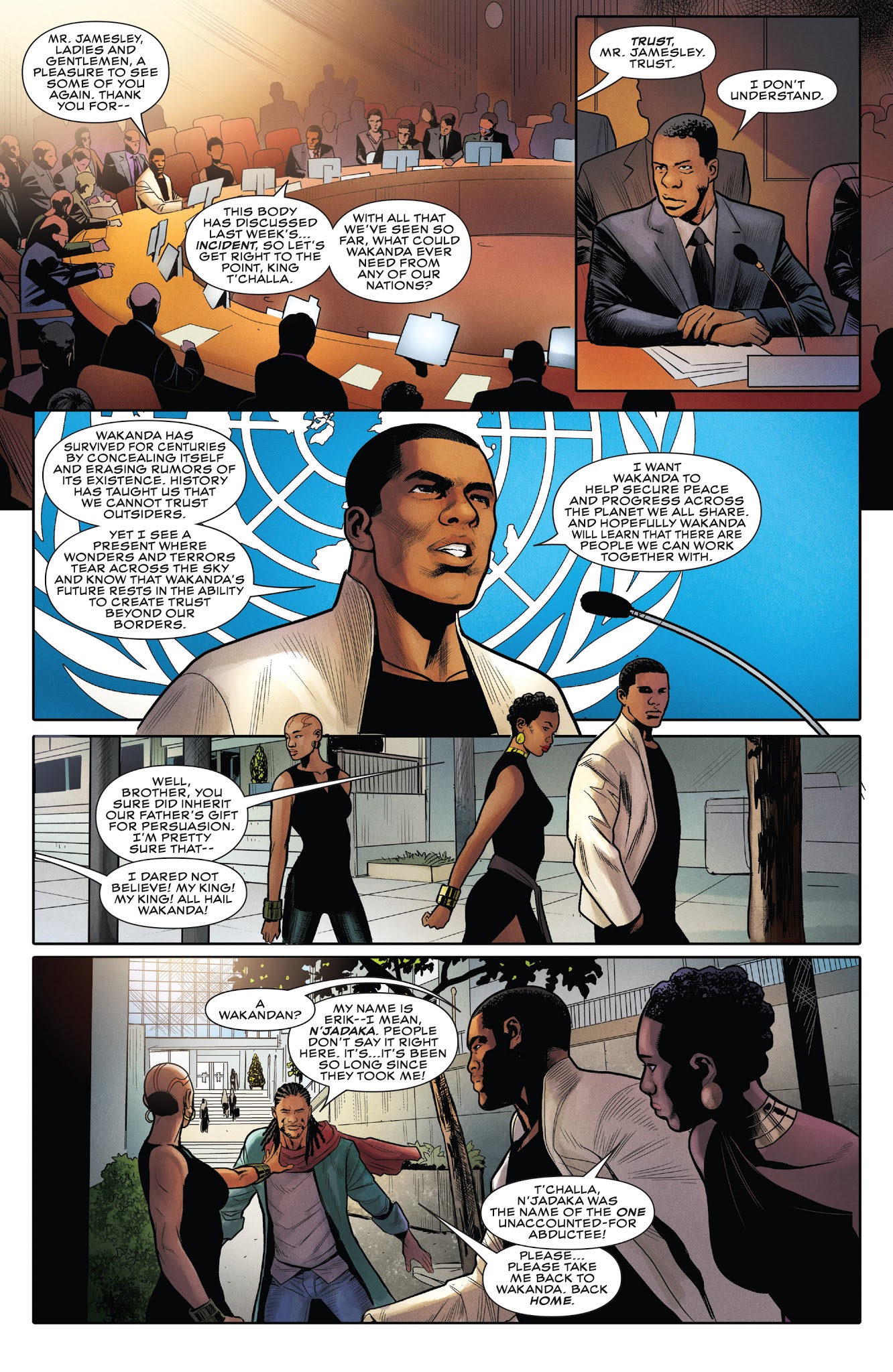 Read online Rise of the Black Panther comic -  Issue #3 - 22