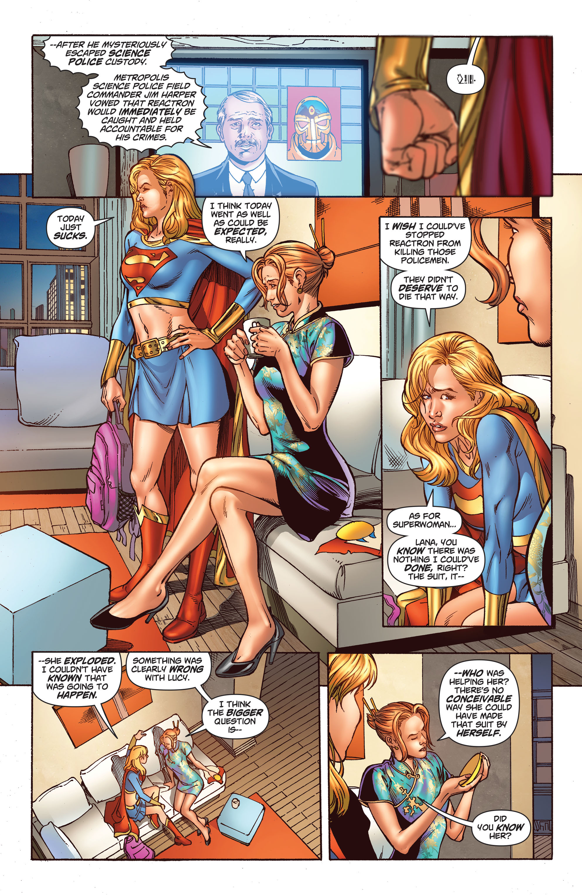 Read online Supergirl: Who is Superwoman? comic -  Issue # Full - 158
