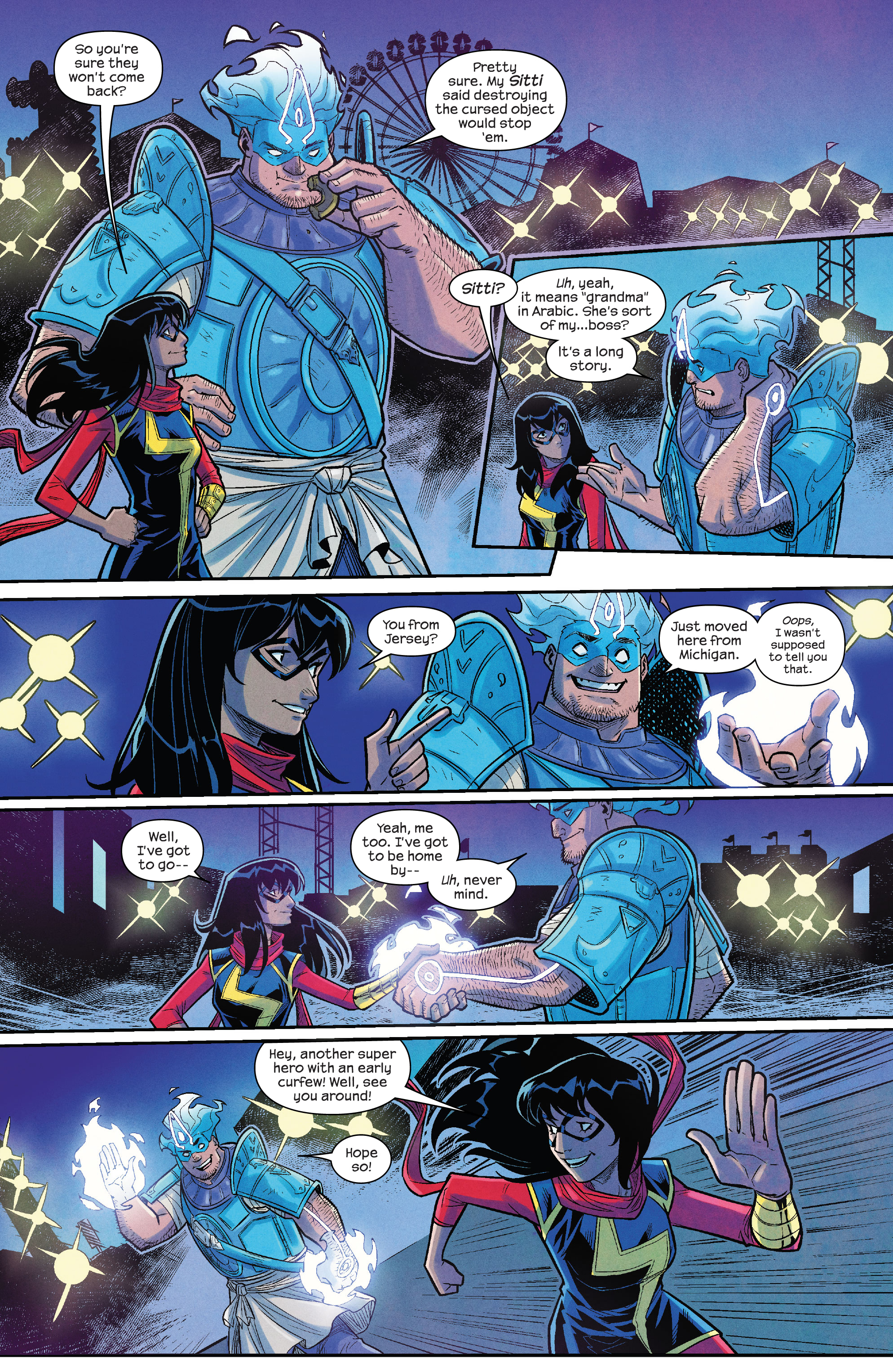 Read online Magnificent Ms. Marvel comic -  Issue #13 - 20
