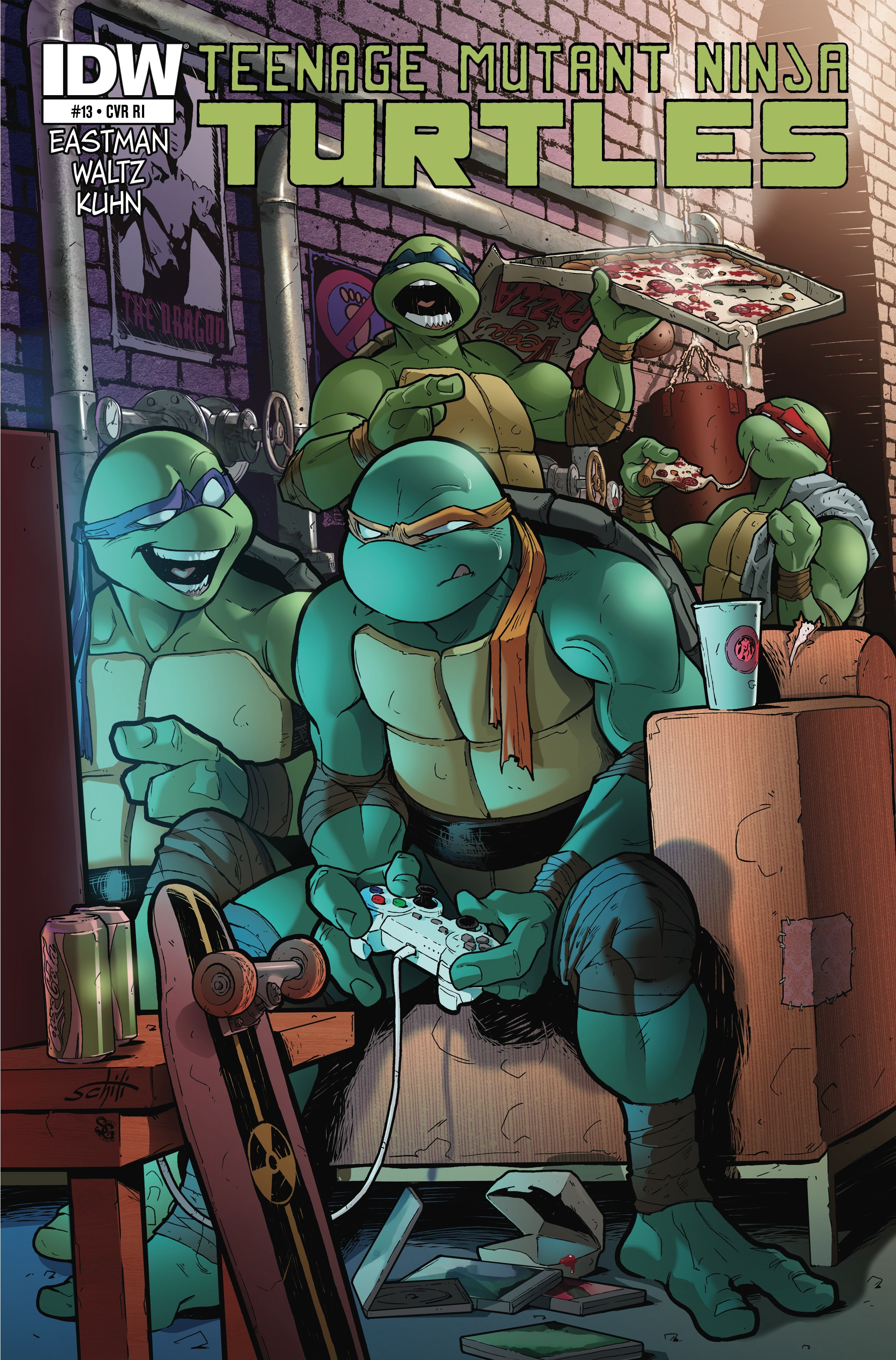 Read online Teenage Mutant Ninja Turtles (2011) comic -  Issue #13 - 3