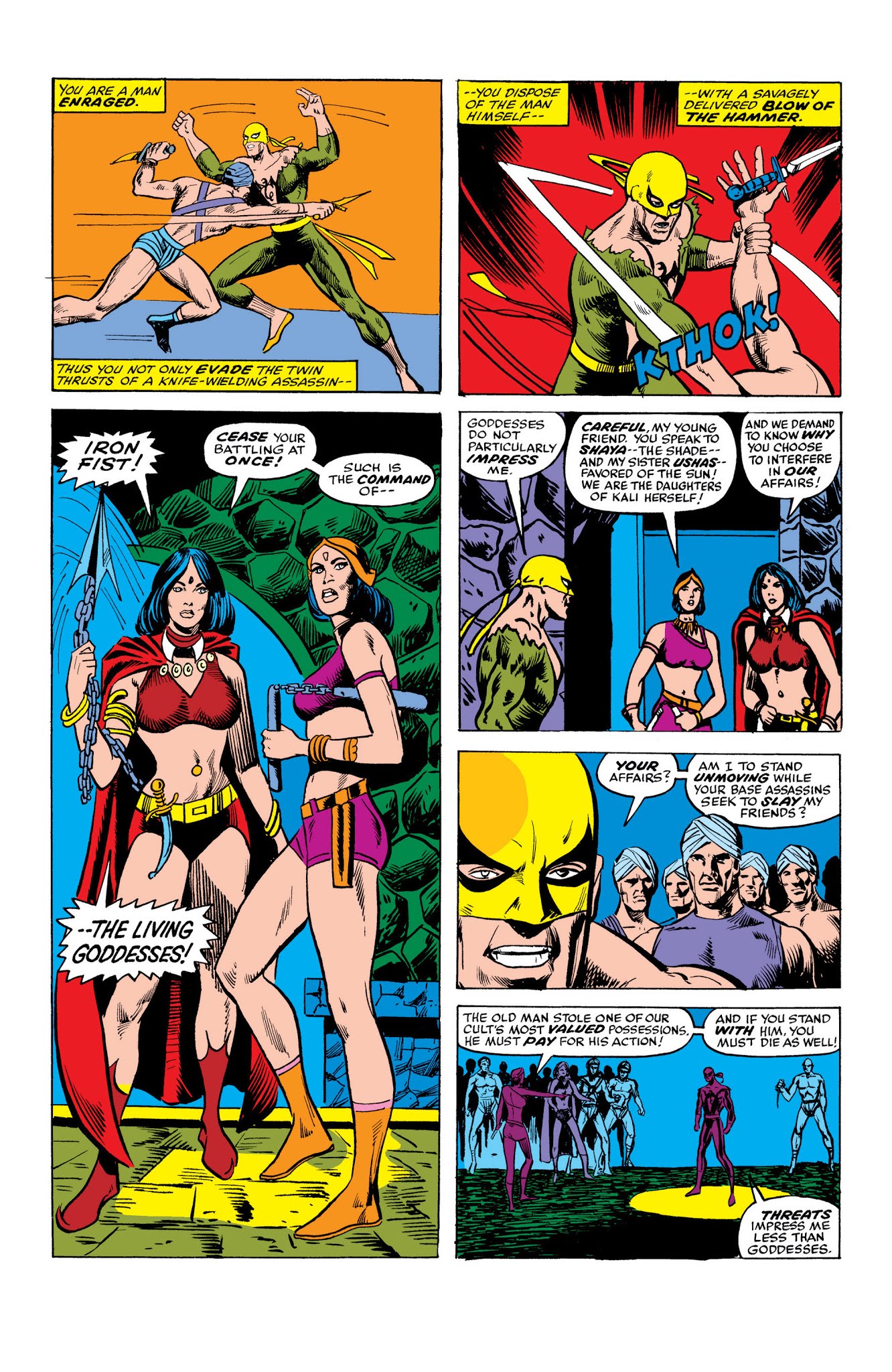 Read online Marvel Masterworks: Iron Fist comic -  Issue # TPB 1 (Part 2) - 26