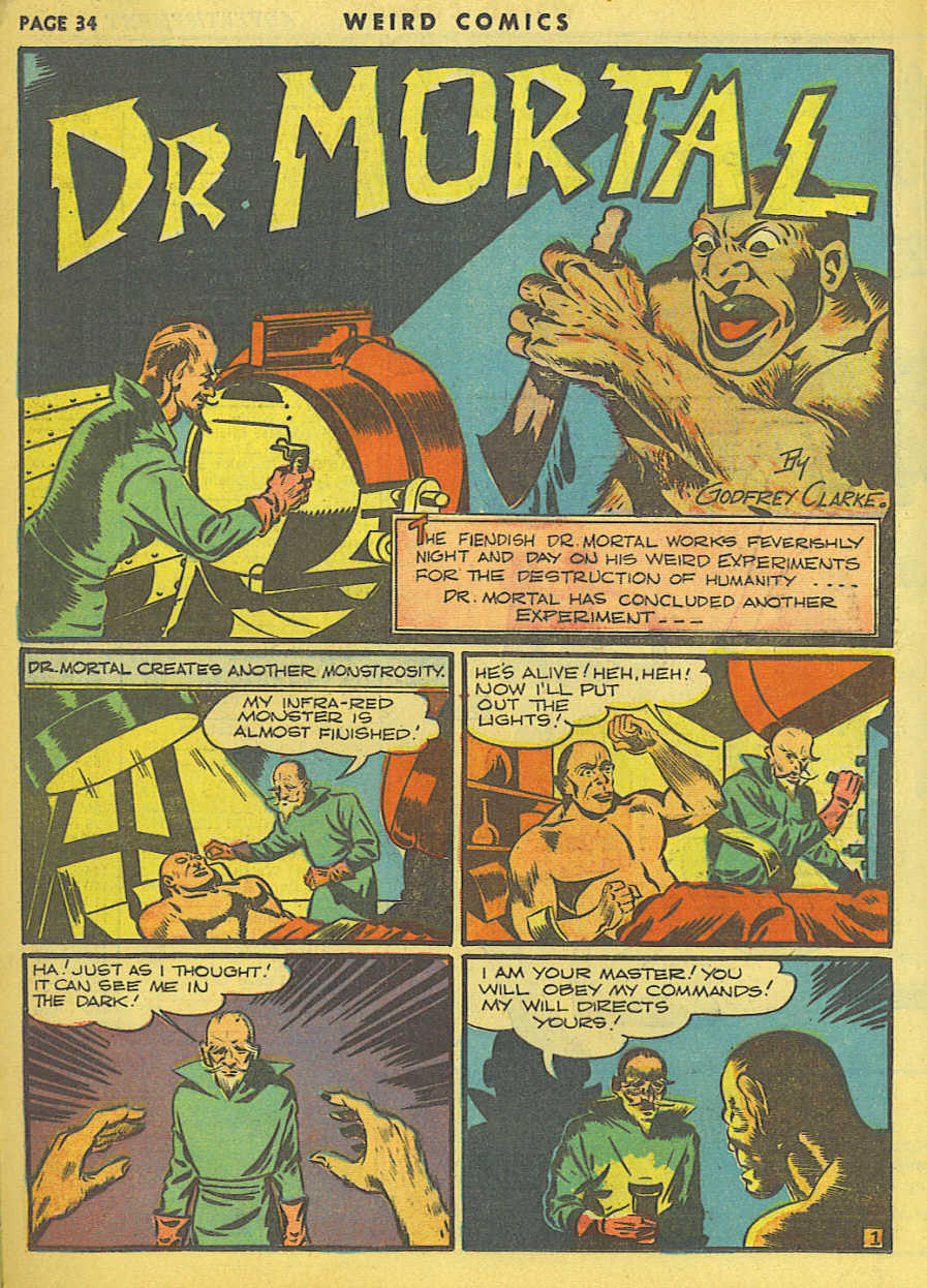 Read online Weird Comics comic -  Issue #10 - 32