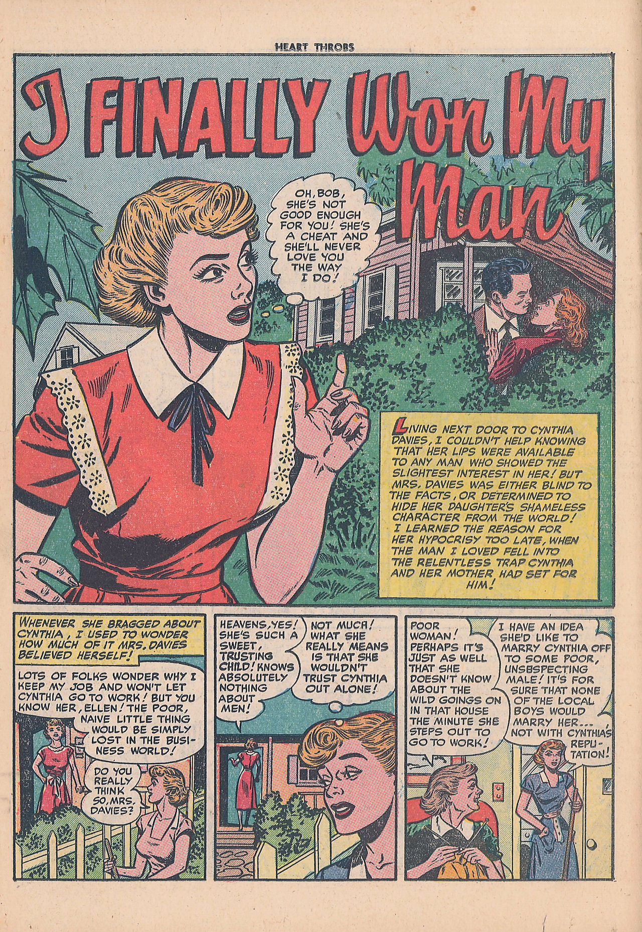 Read online Heart Throbs comic -  Issue #17 - 18