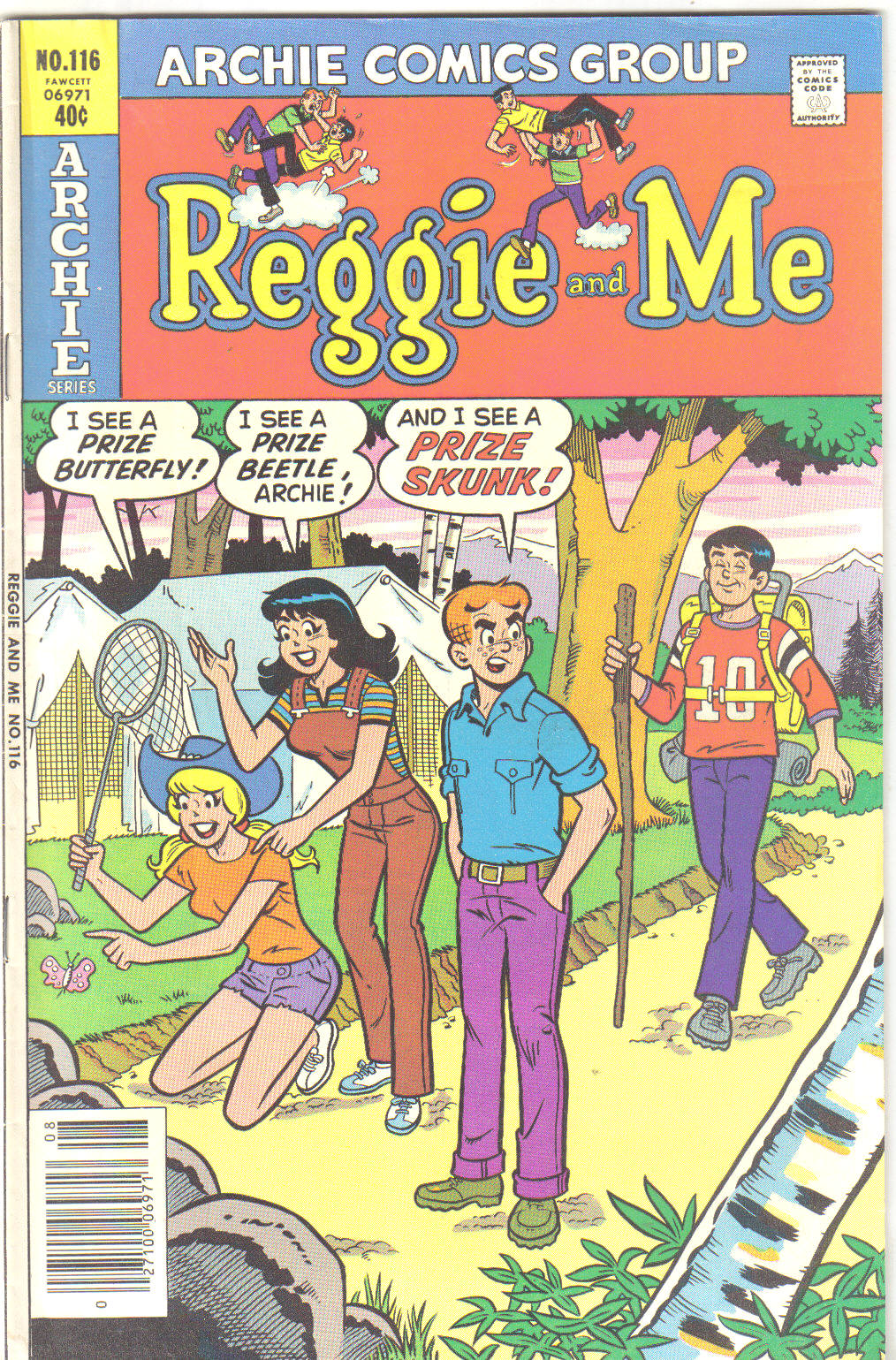 Read online Reggie and Me (1966) comic -  Issue #116 - 1