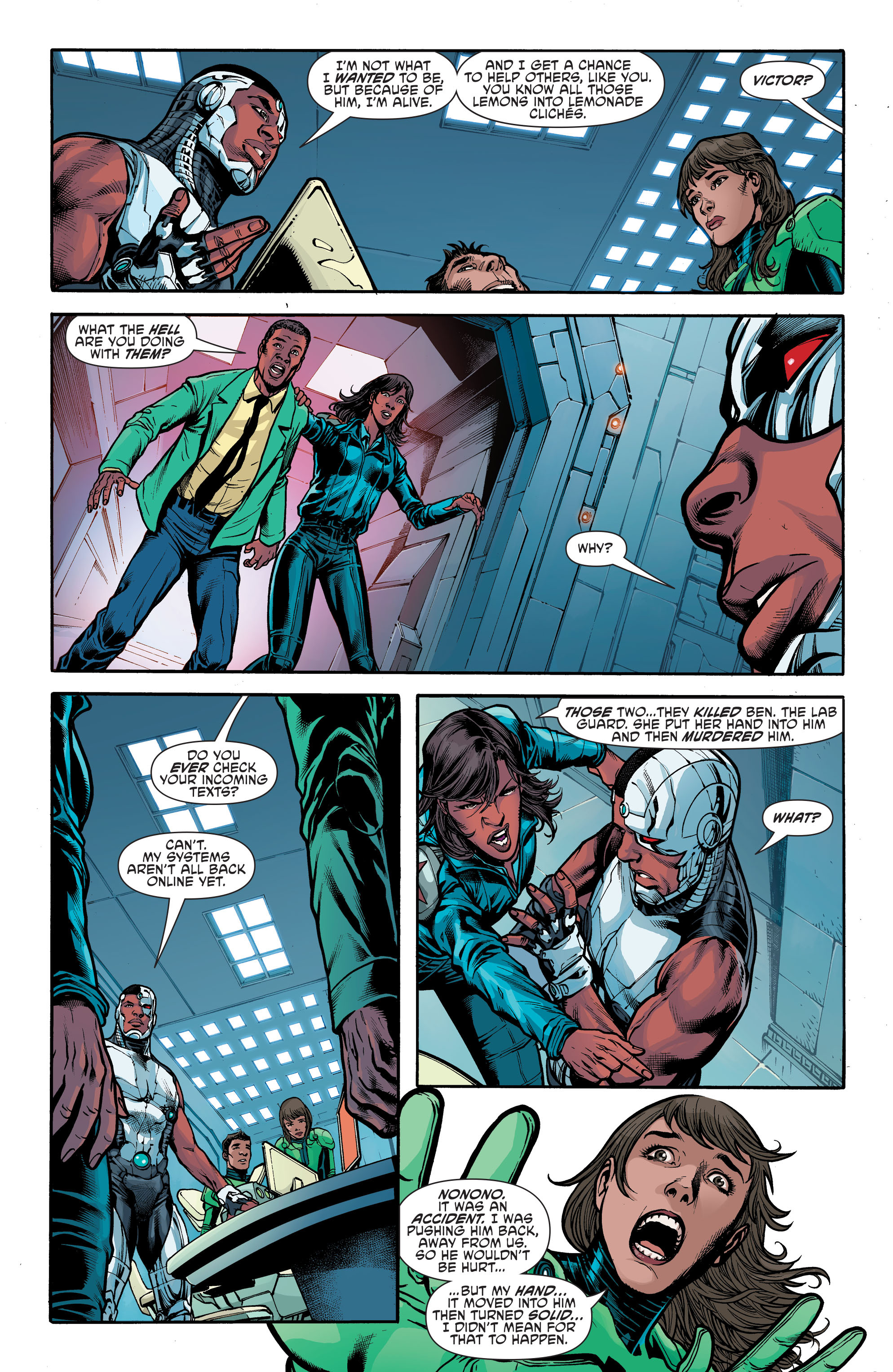 Read online Cyborg (2015) comic -  Issue #12 - 15