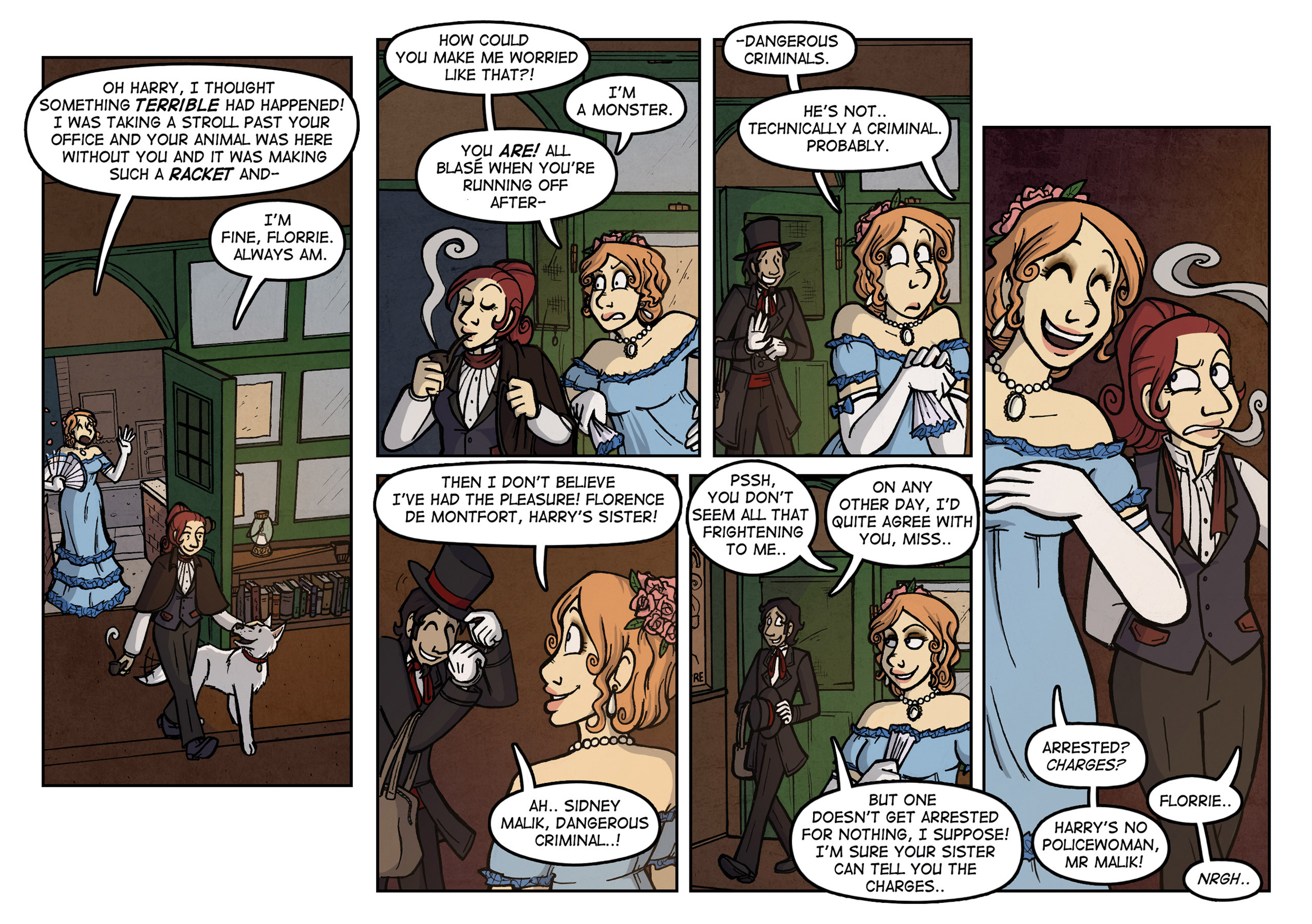 Read online Widdershins comic -  Issue #1 - 22