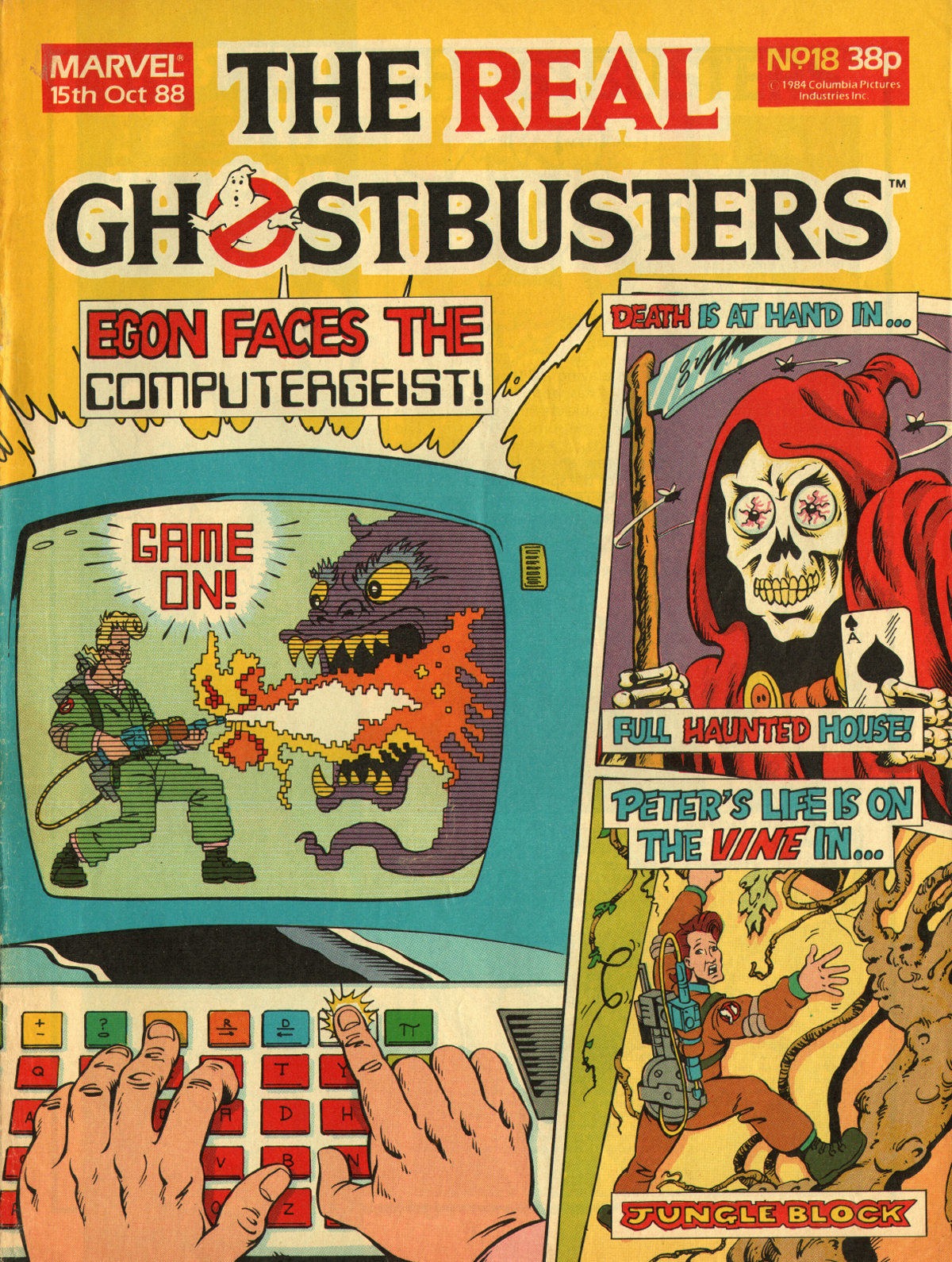 Read online The Real Ghostbusters comic -  Issue #18 - 1