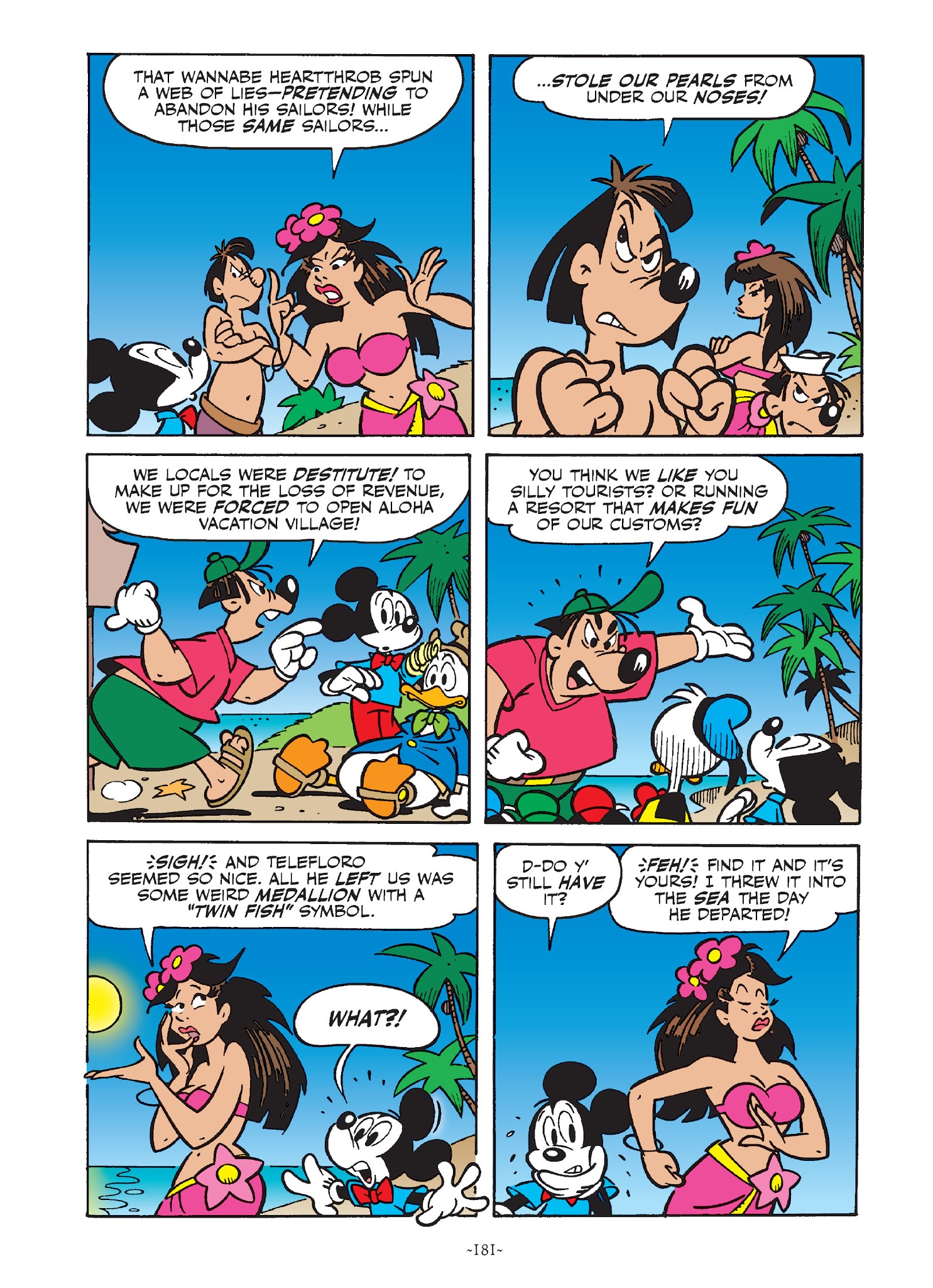 Read online Mickey and Donald: The Search For the Zodiac Stone comic -  Issue # TPB - 180