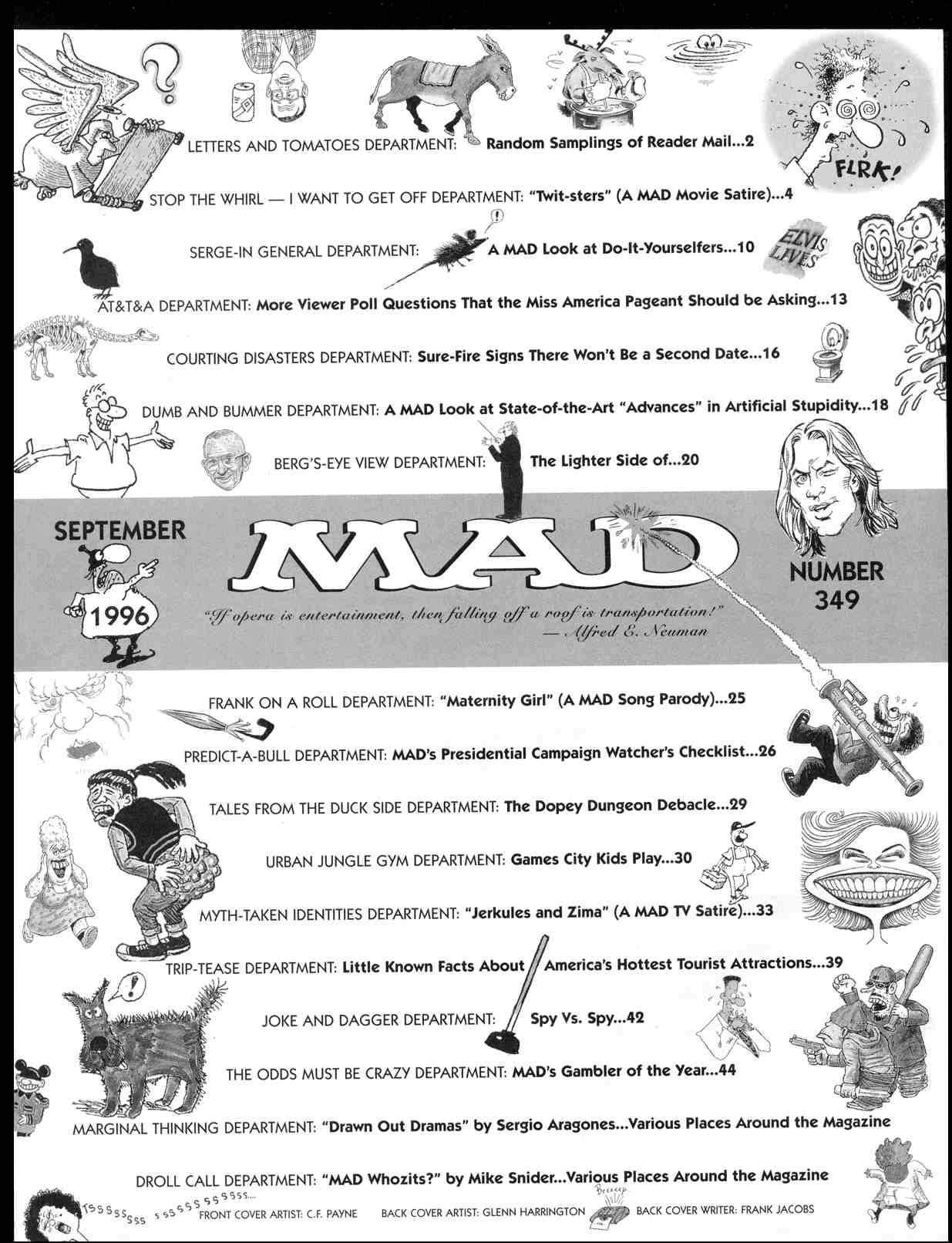 Read online MAD comic -  Issue #349 - 3