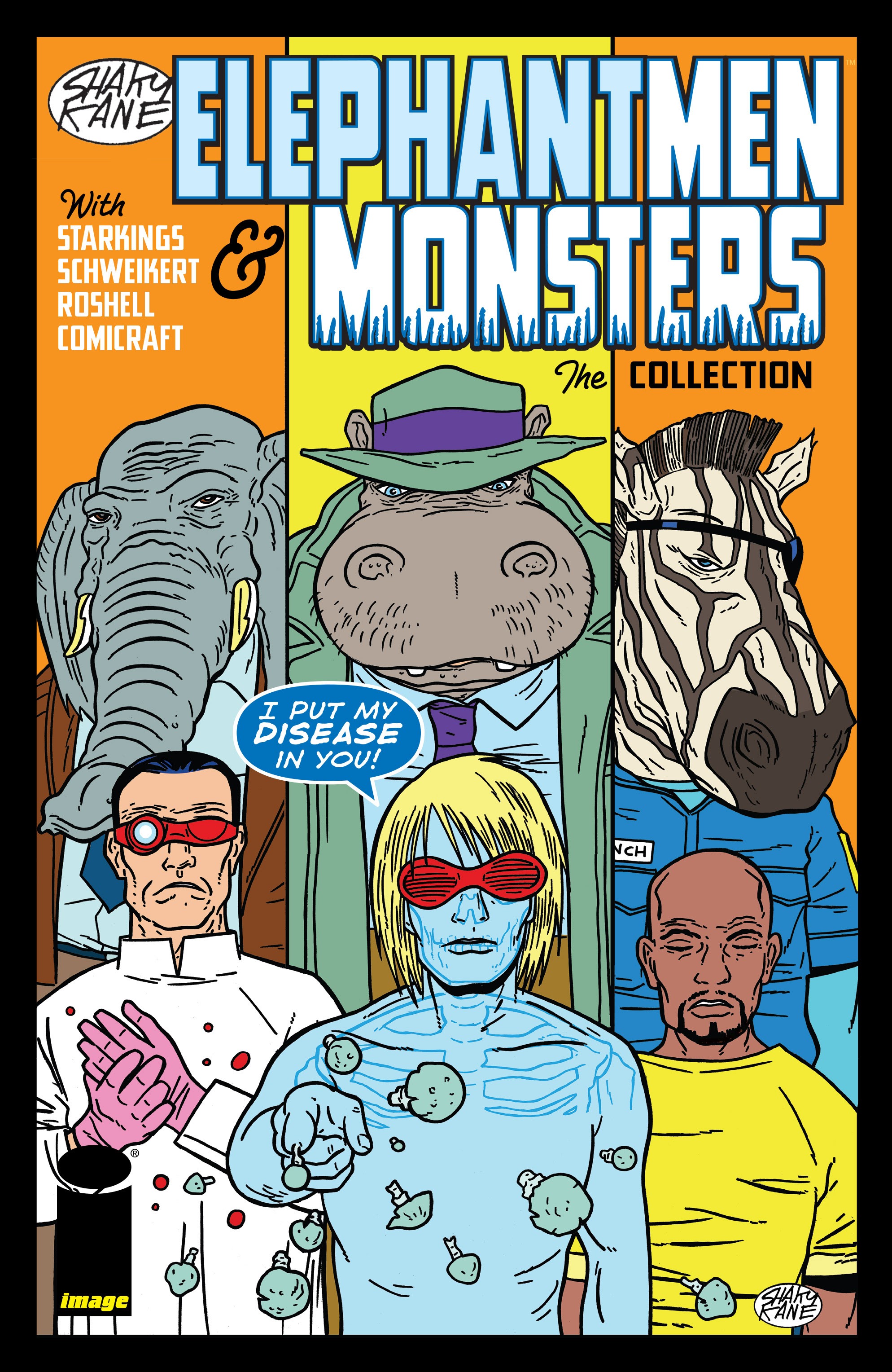 Read online Shaky Kane: Elephantmen & Monsters comic -  Issue # TPB - 1