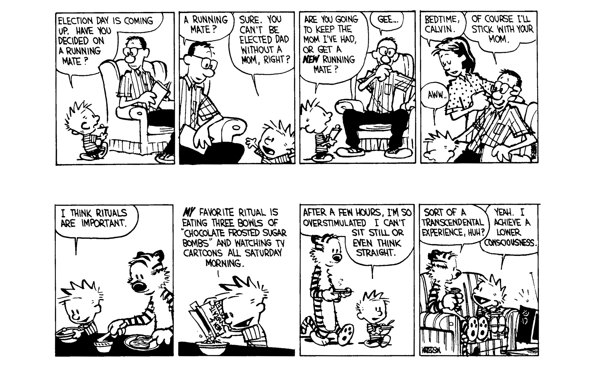 Read online Calvin and Hobbes comic -  Issue #4 - 115