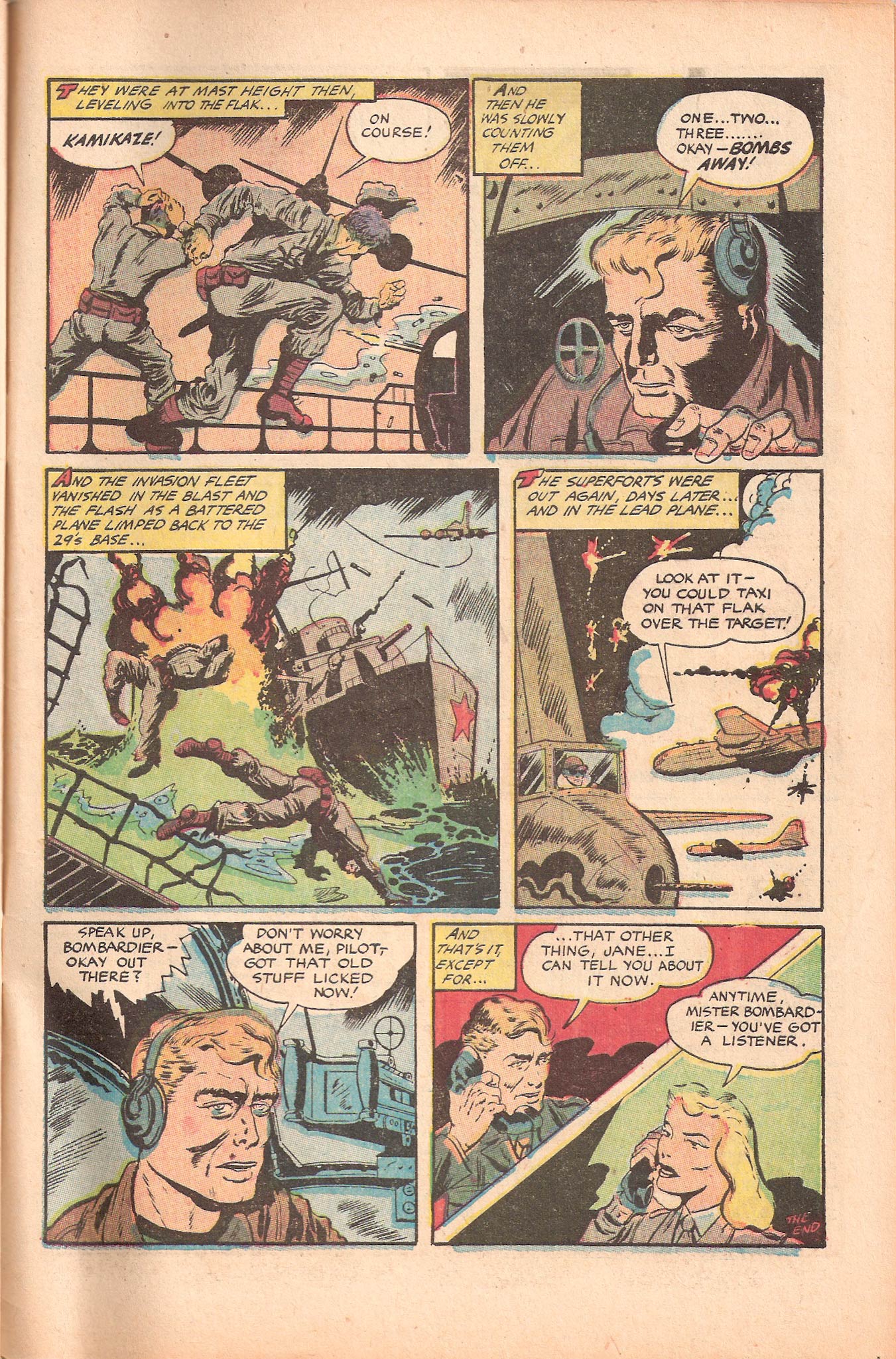 Read online War Birds (1952) comic -  Issue #1 - 33