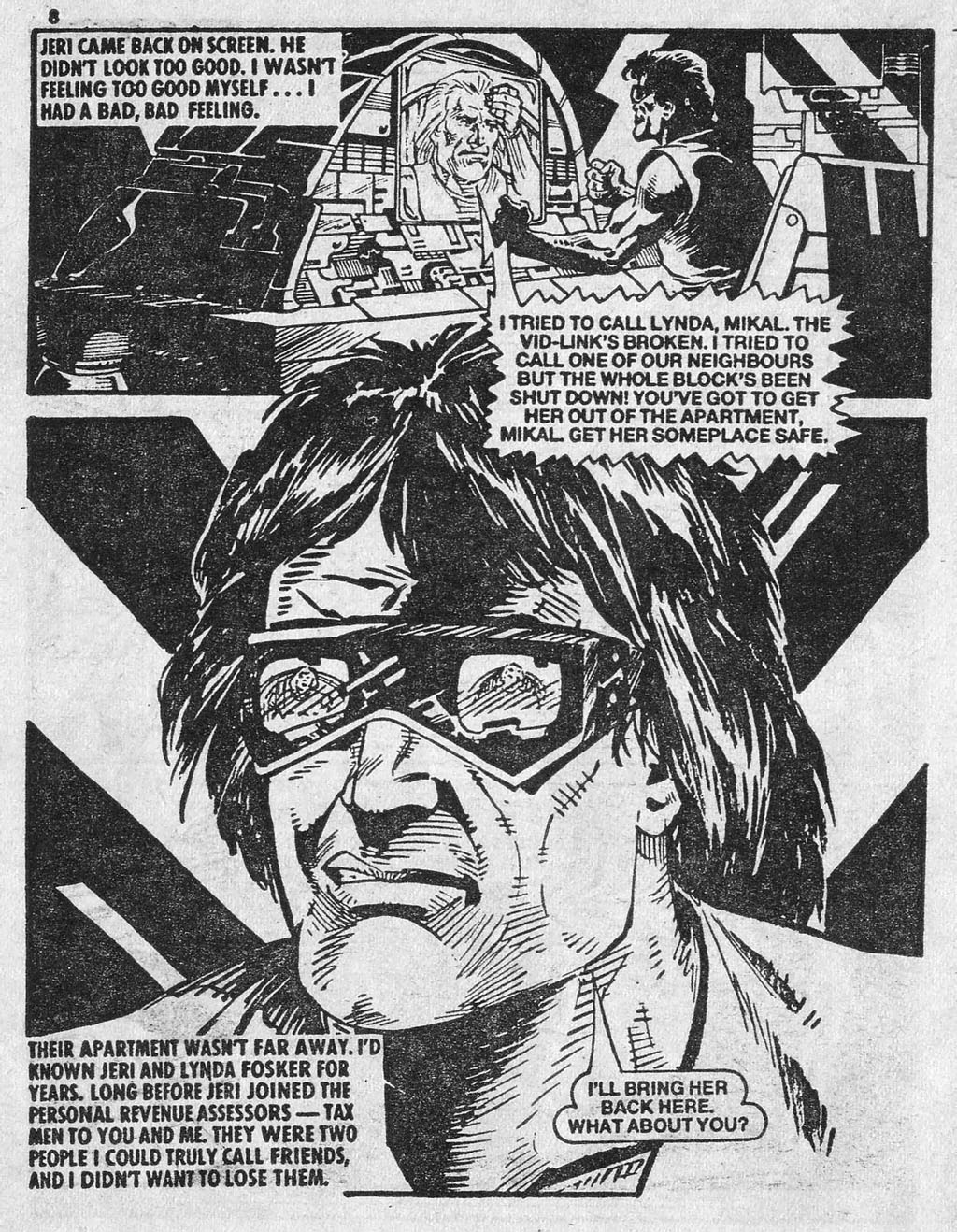 Read online Starblazer comic -  Issue #258 - 8