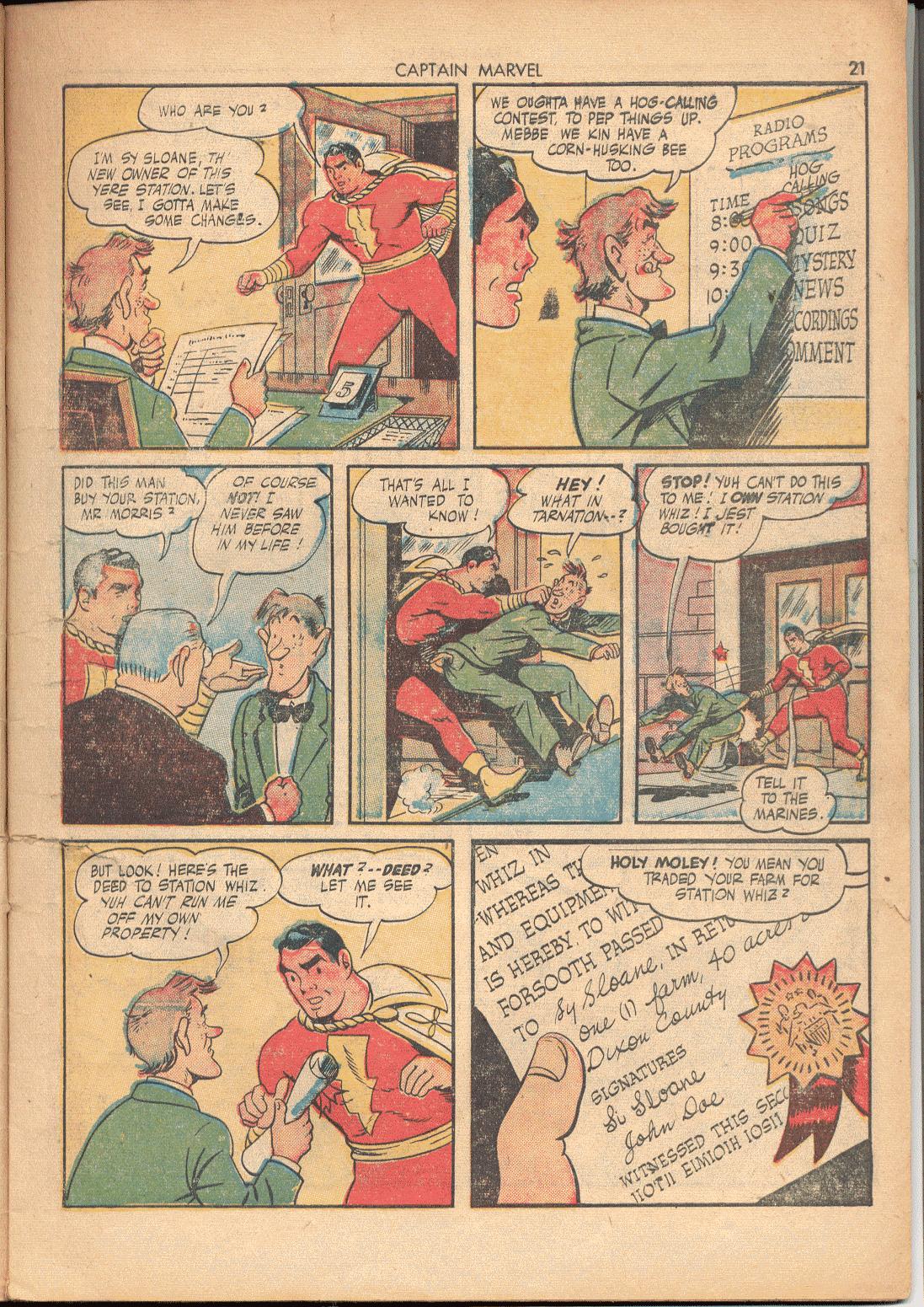 Read online Captain Marvel Adventures comic -  Issue #54 - 22