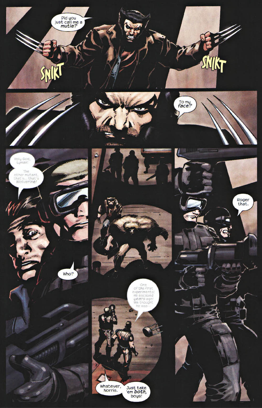 Read online X-Men 2 Movie Prequel: Wolverine comic -  Issue # Full - 33