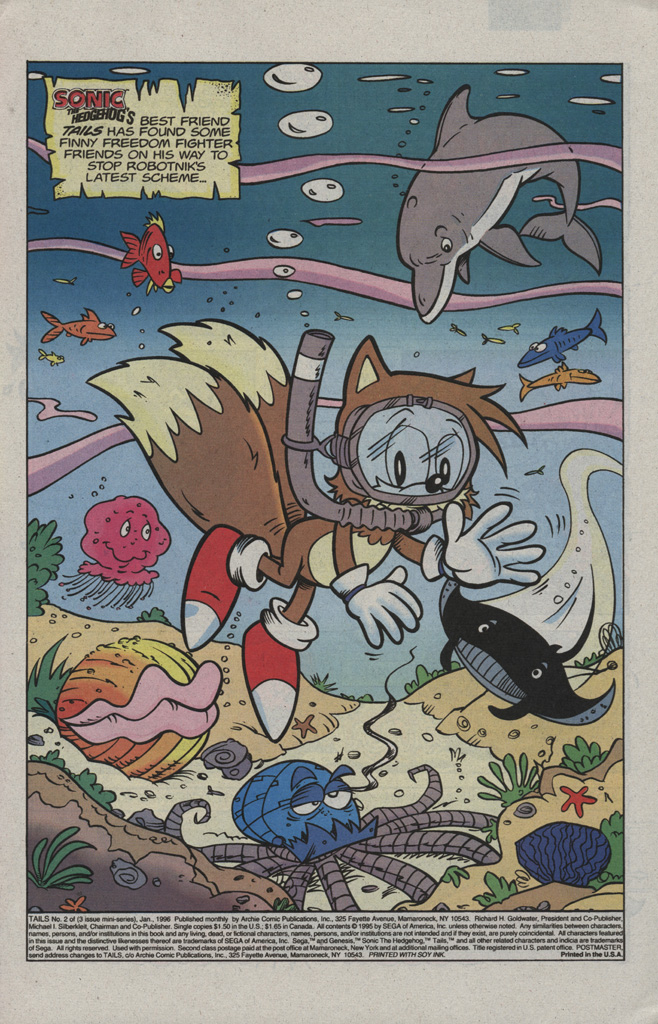 Read online Tails comic -  Issue #2 - 3