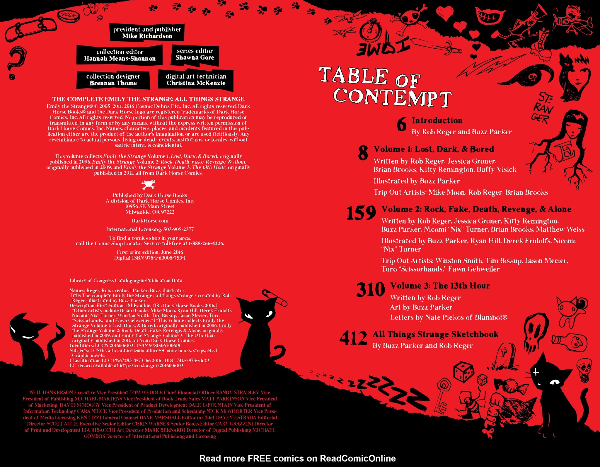Read online The Complete Emily The Strange: All Things Strange comic -  Issue # TPB - 6