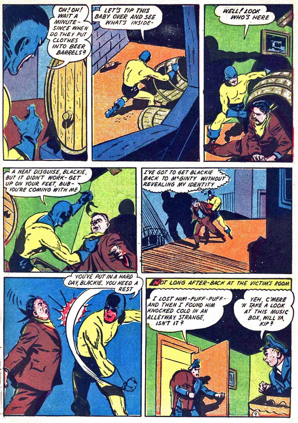 Read online Black Hood Comics comic -  Issue #12 - 11