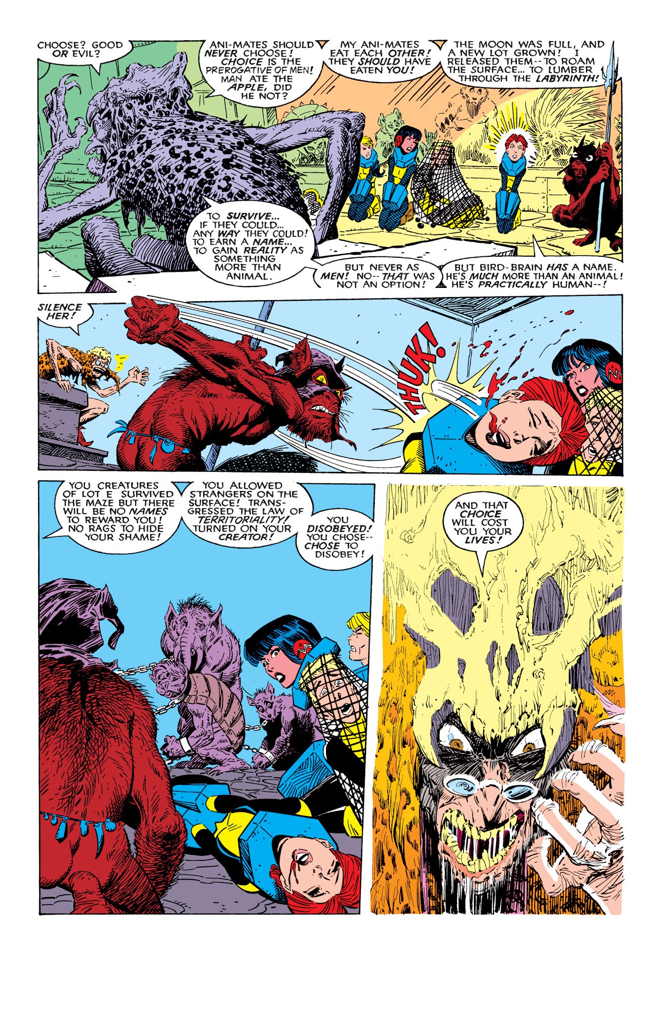 Read online X-Men: Fall of the Mutants comic -  Issue # TPB 1 (Part 4) - 48