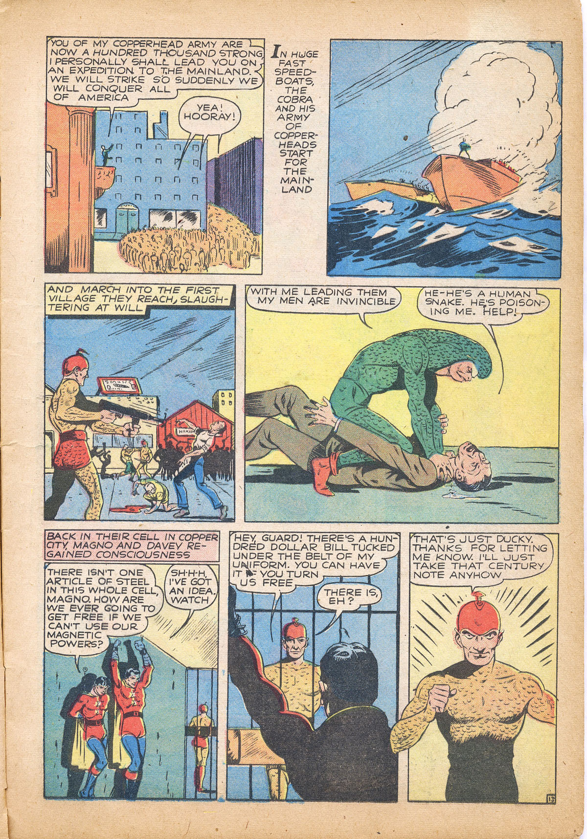 Read online Super-Mystery Comics comic -  Issue #11 - 16