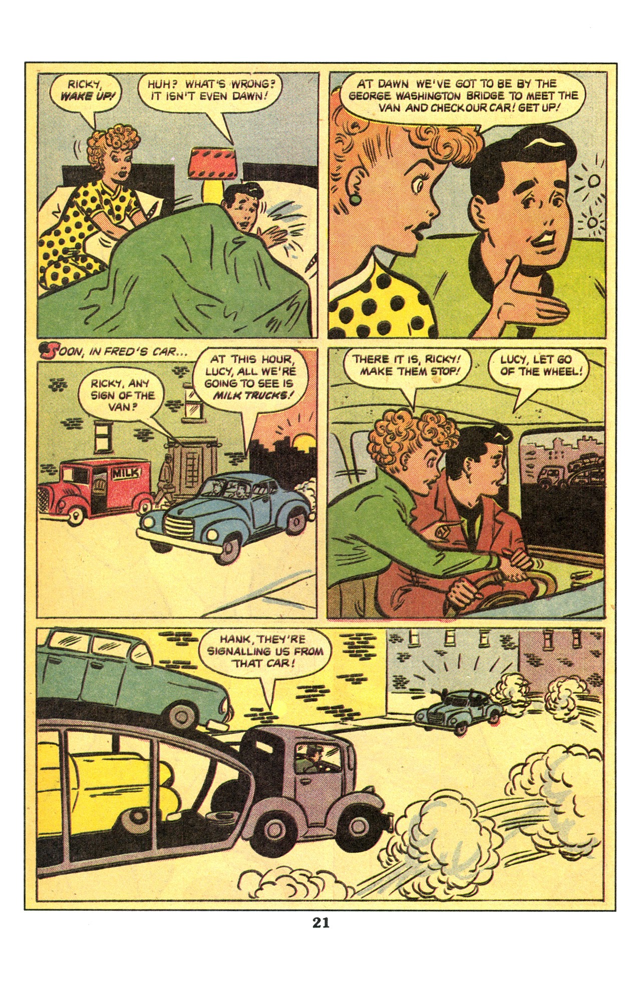 Read online I Love Lucy in Full Color comic -  Issue # Full - 23