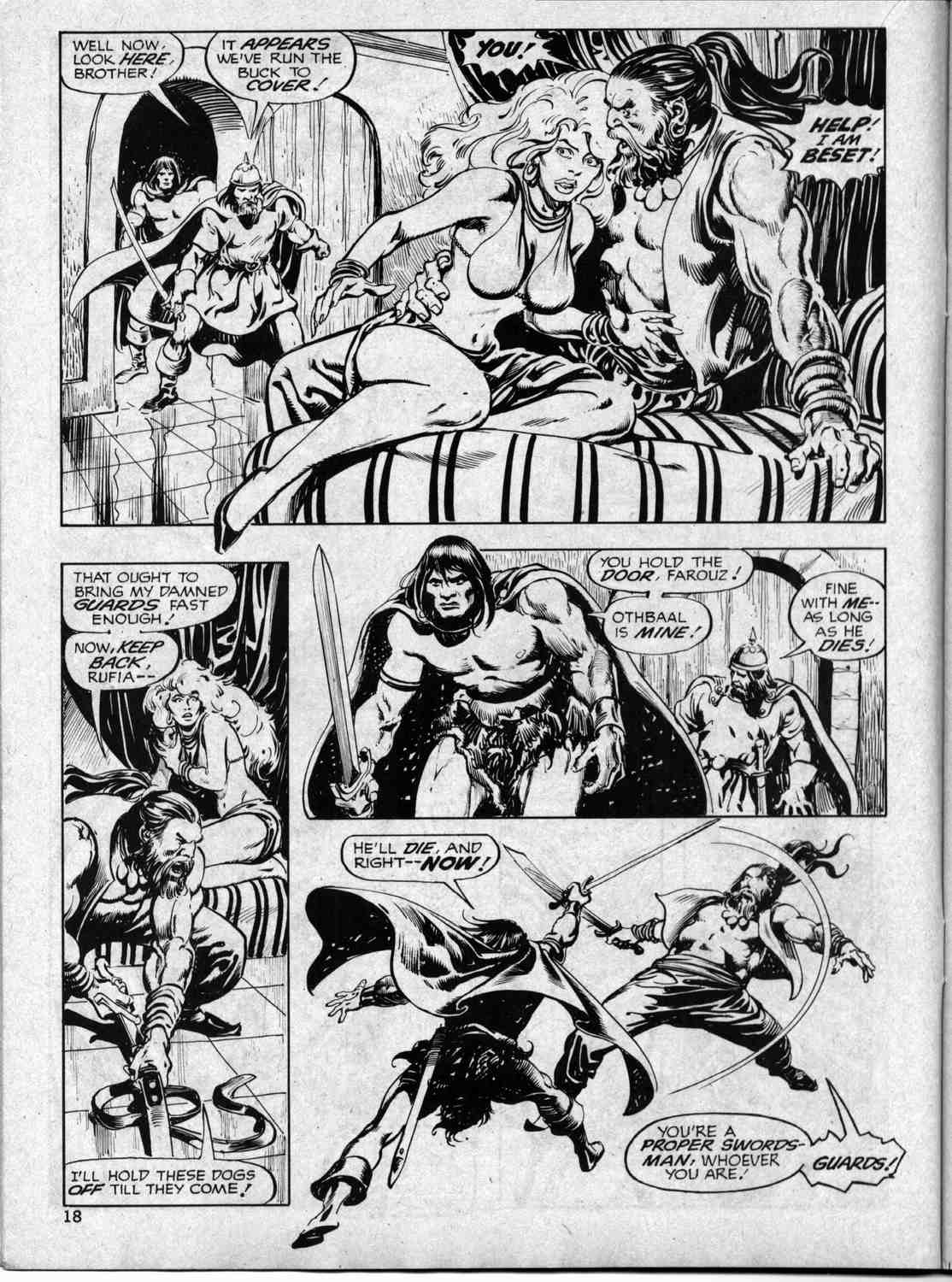 Read online The Savage Sword Of Conan comic -  Issue #36 - 18