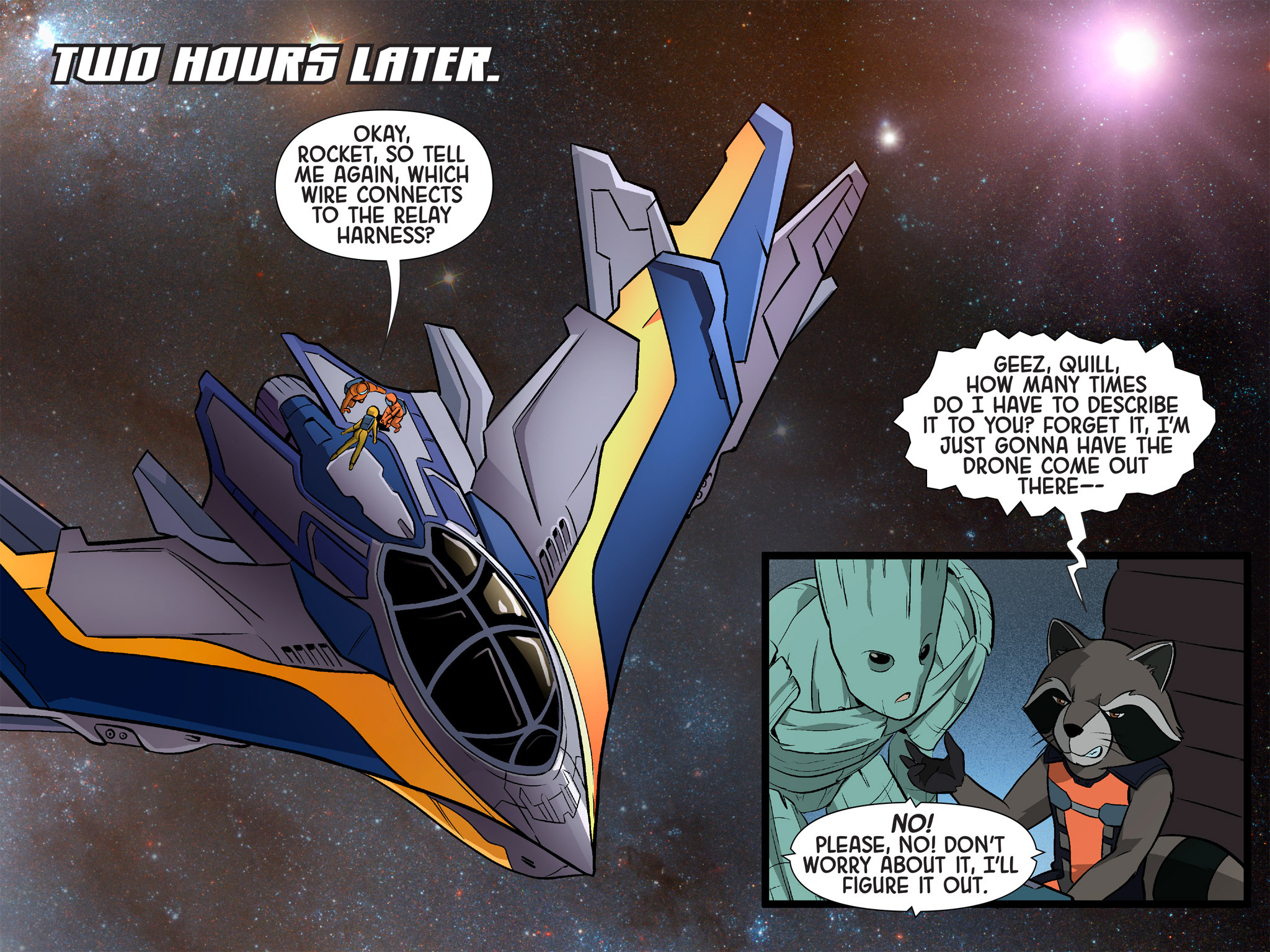 Read online Guardians of the Galaxy: Awesome Mix Infinite Comic comic -  Issue #6 - 65