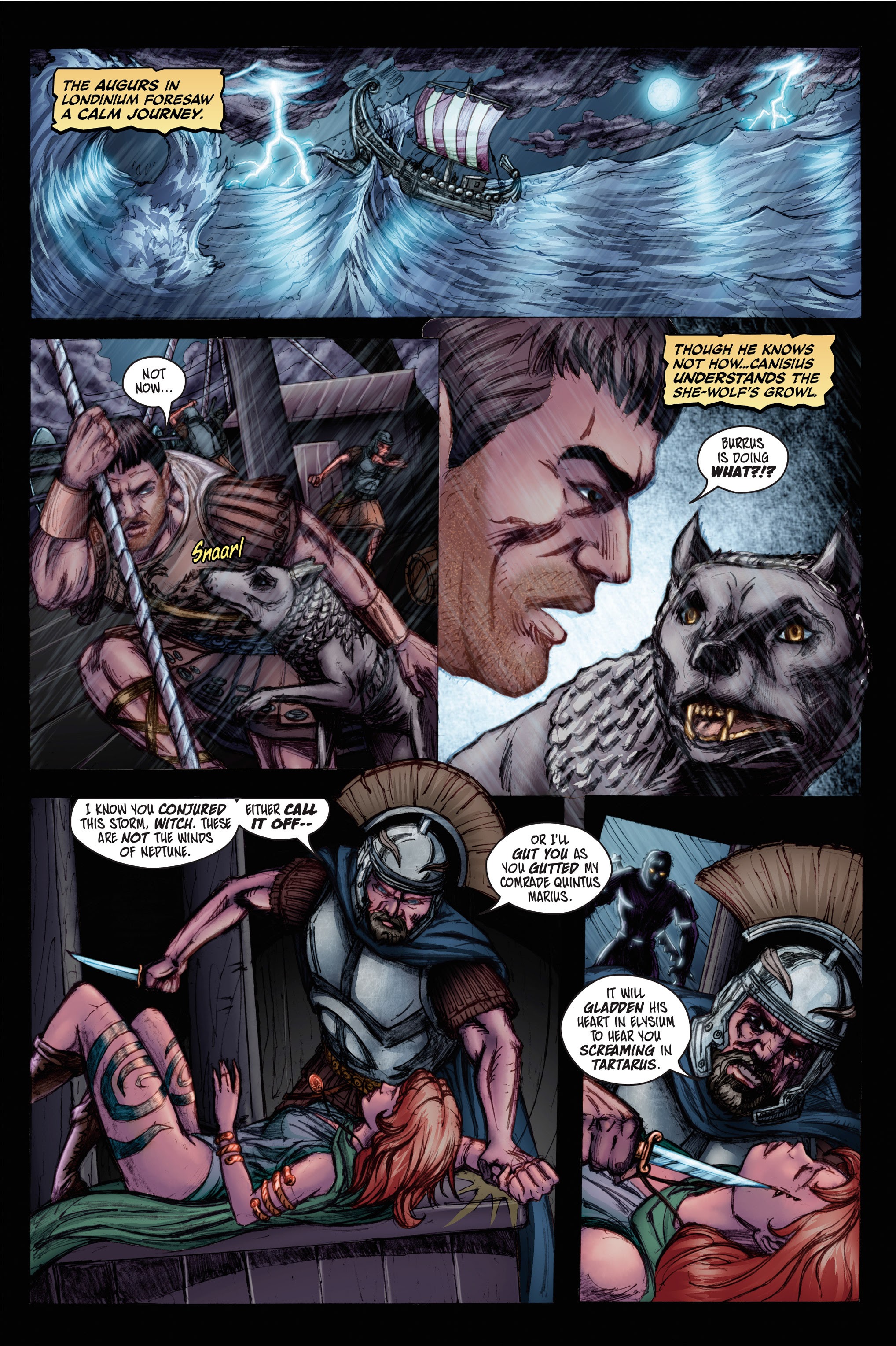 Read online Empire of the Wolf comic -  Issue #3 - 14
