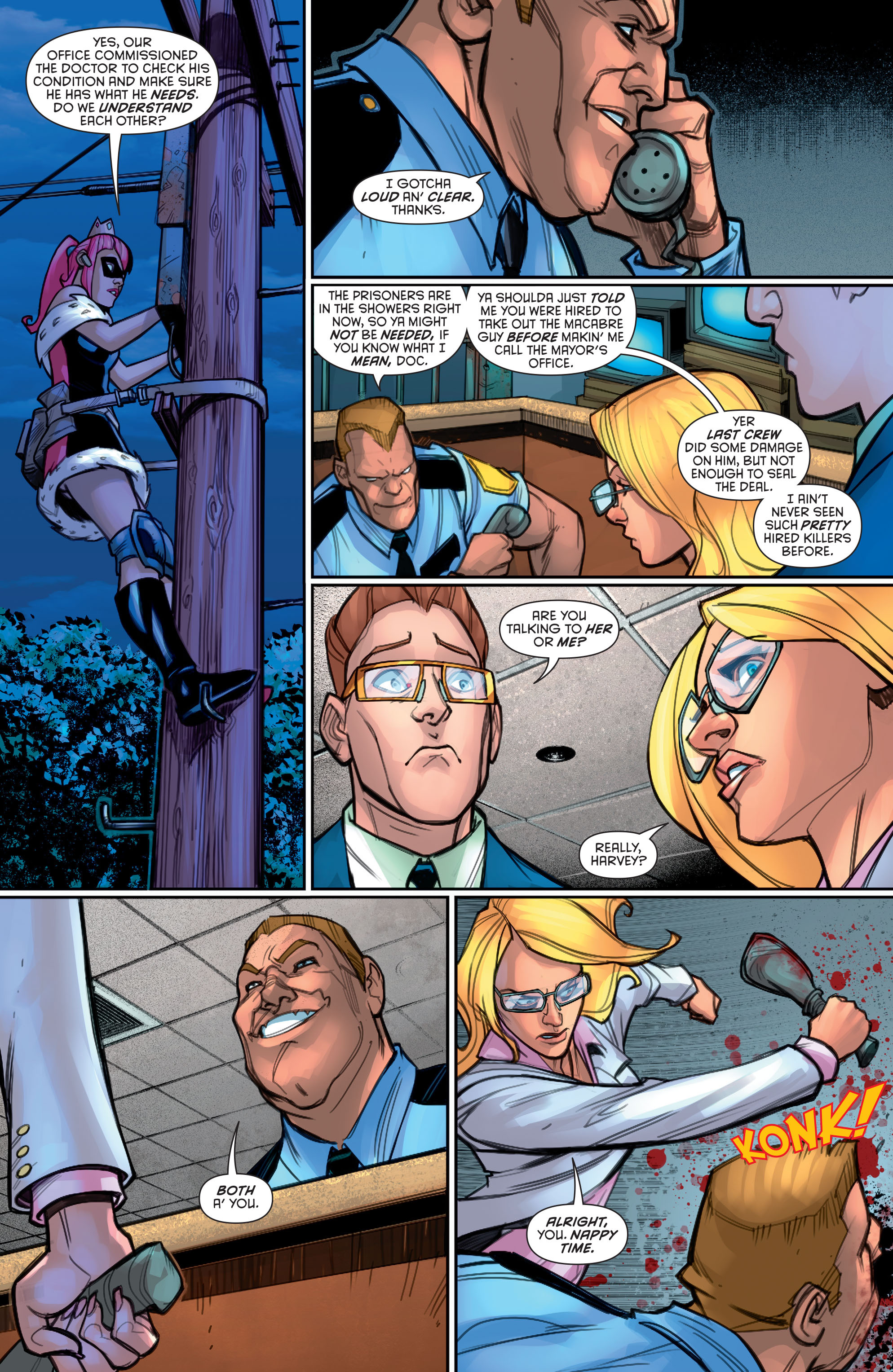Read online Harley Quinn (2014) comic -  Issue #23 - 16