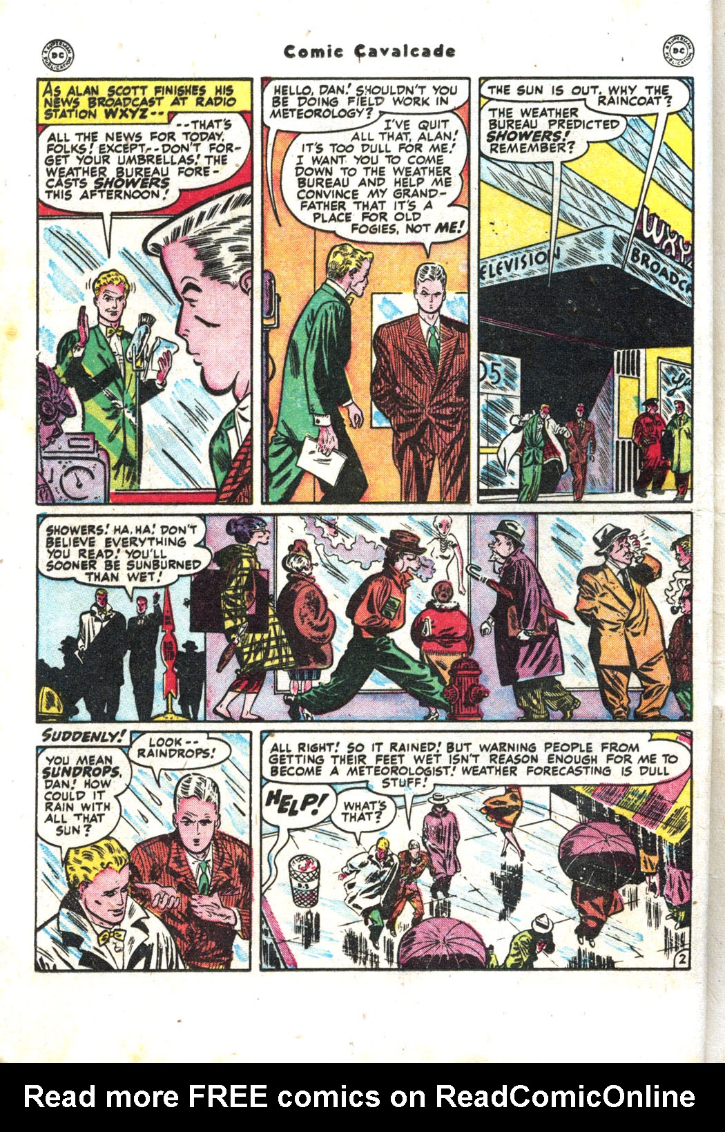 Read online Comic Cavalcade comic -  Issue #26 - 28