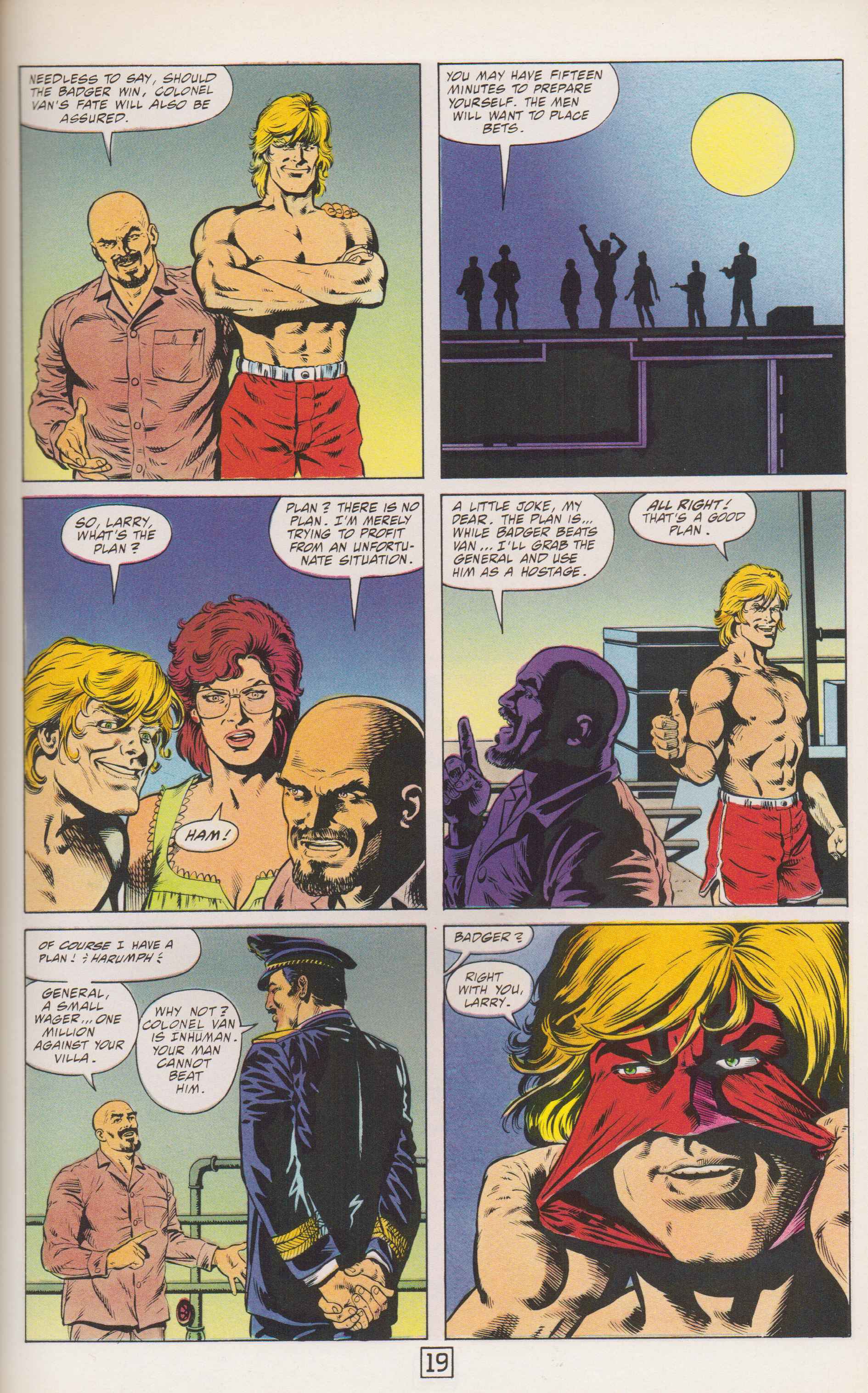 Read online The Badger comic -  Issue #50 - 22