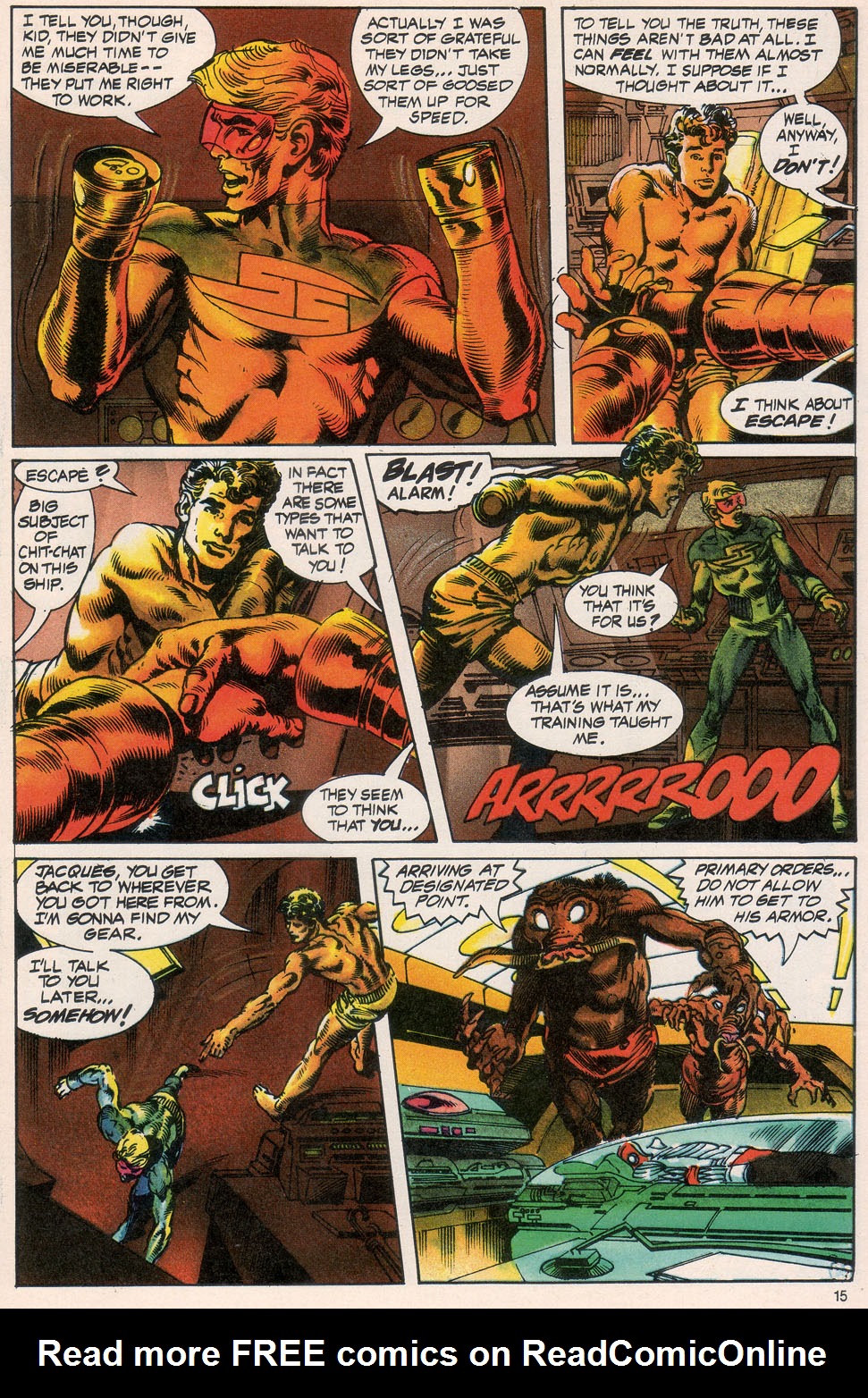Read online The Revengers featuring Armor and Silver Streak comic -  Issue #3 - 17