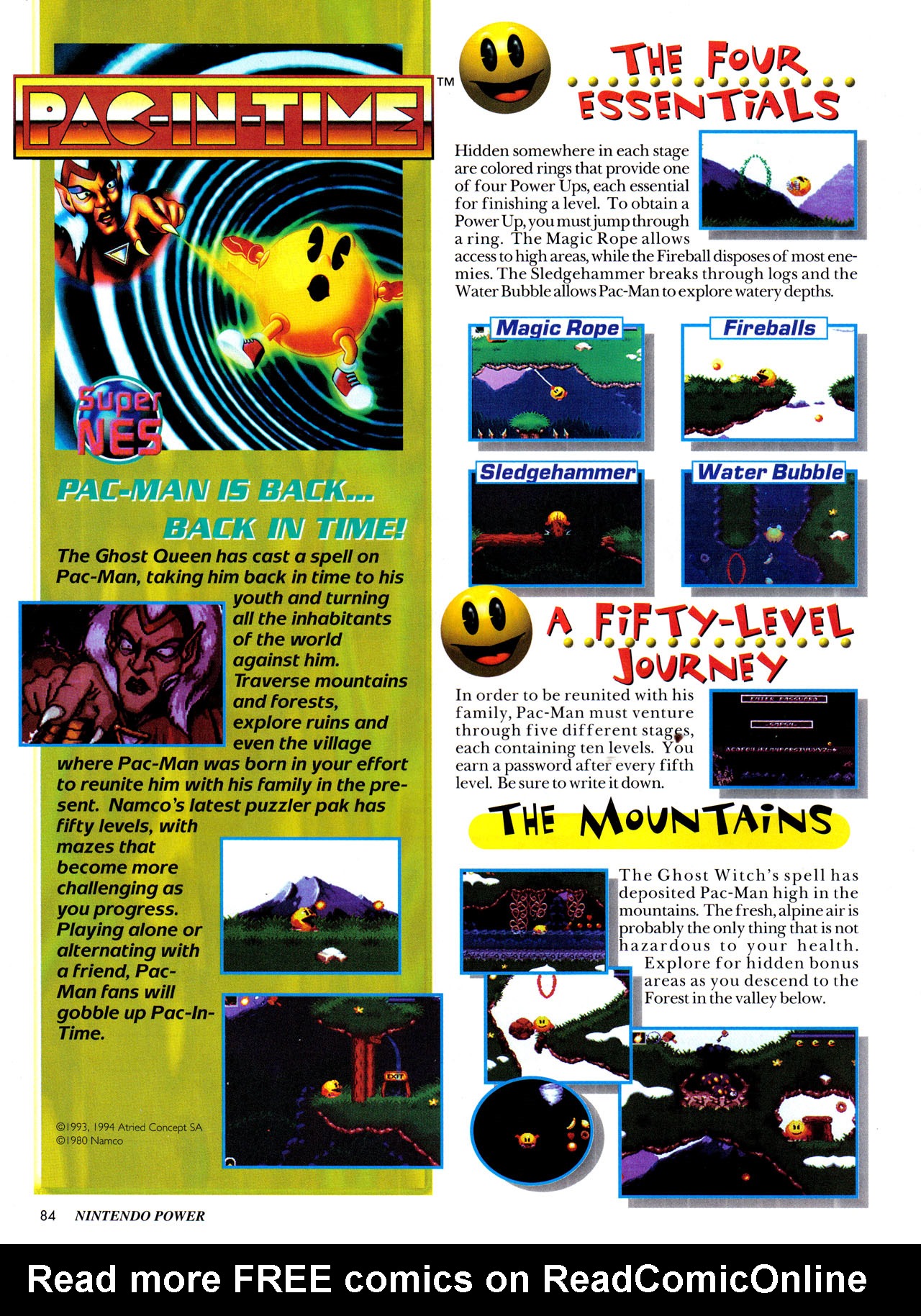 Read online Nintendo Power comic -  Issue #71 - 91