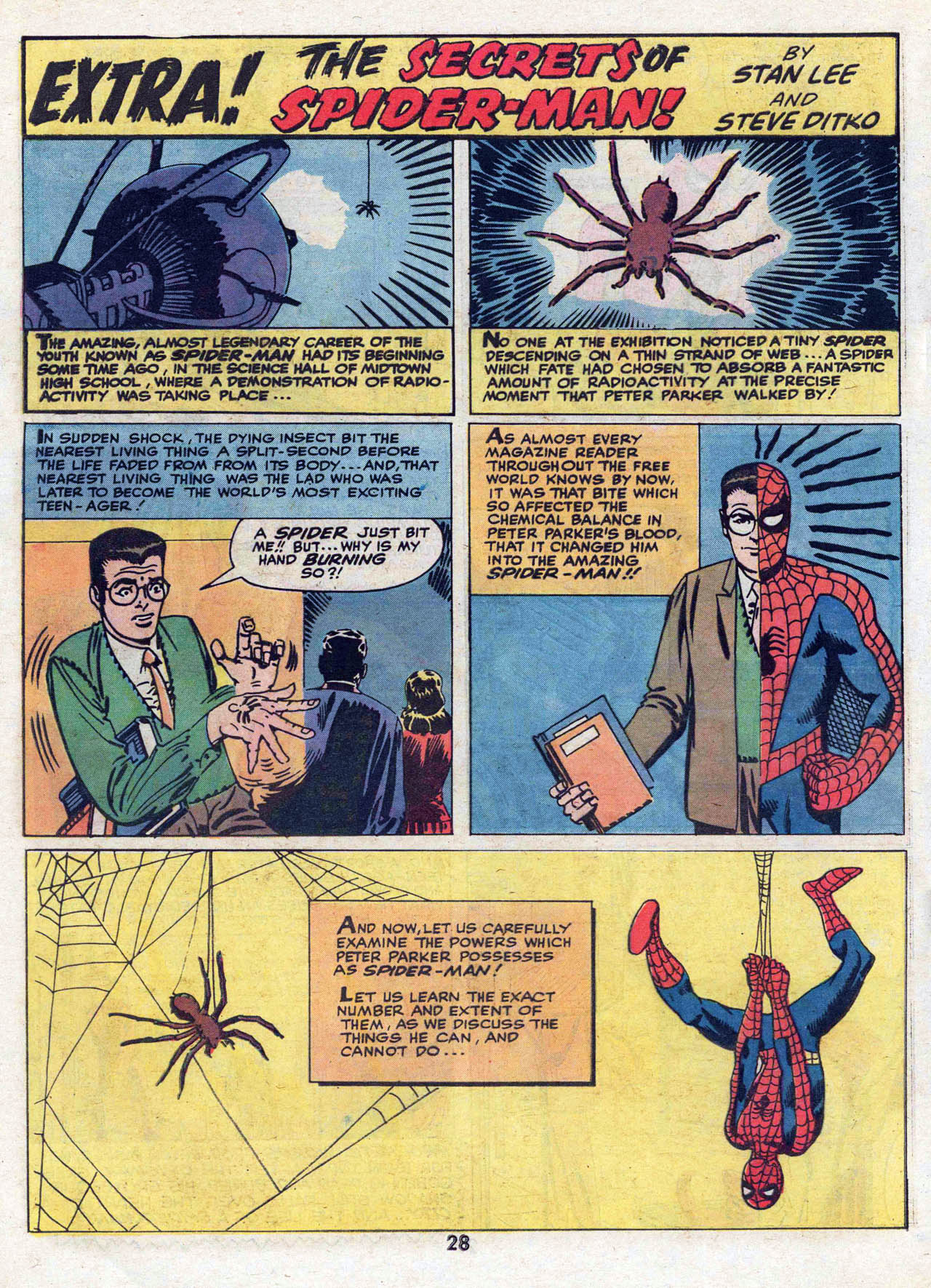 Read online Marvel Treasury Edition comic -  Issue #1 - 28