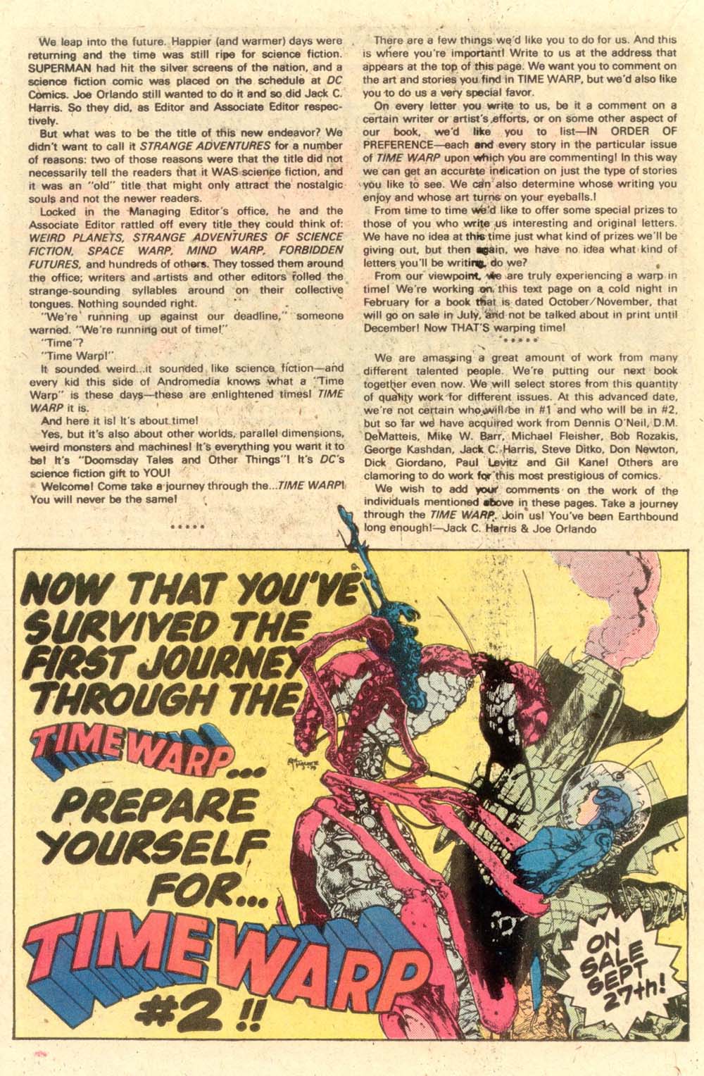 Read online Time Warp (1979) comic -  Issue #1 - 39
