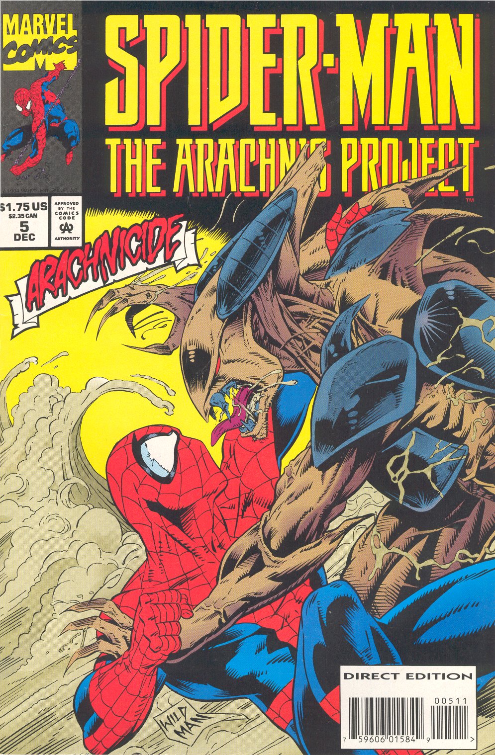Read online Spider-Man: The Arachnis Project comic -  Issue #5 - 1