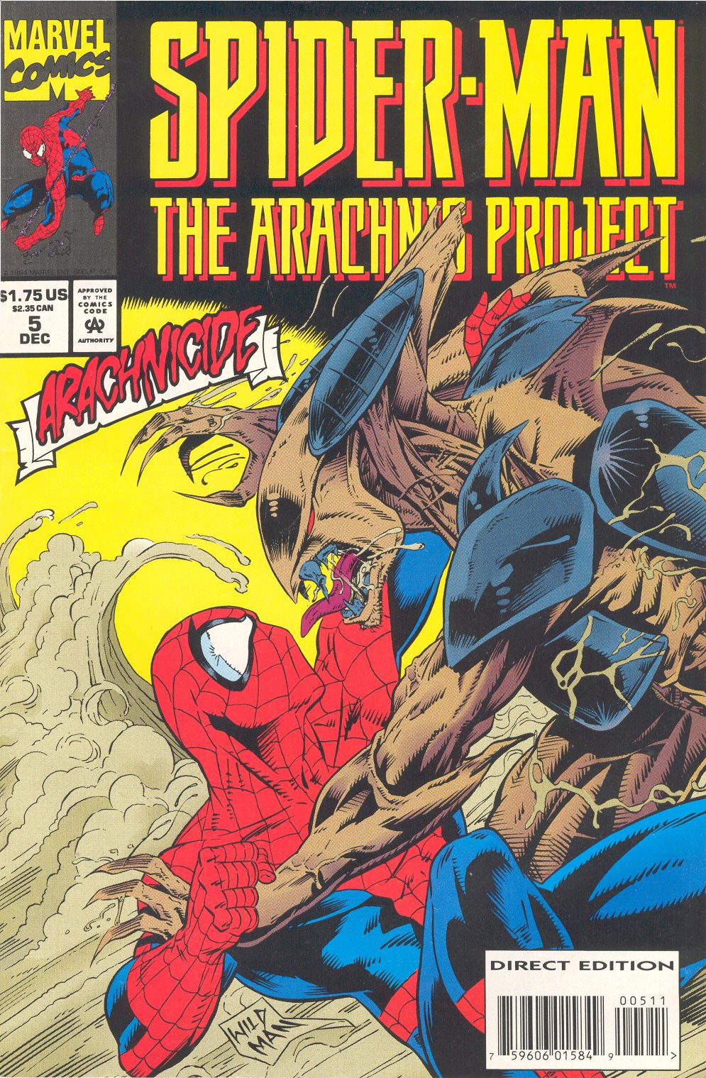 Read online Spider-Man: The Arachnis Project comic -  Issue #5 - 1