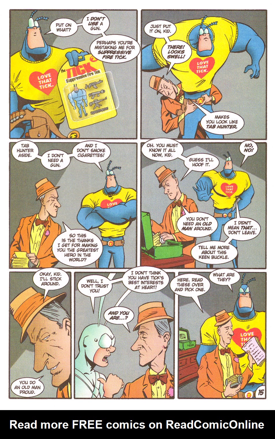 Read online The Tick: Days of Drama comic -  Issue #5 - 17