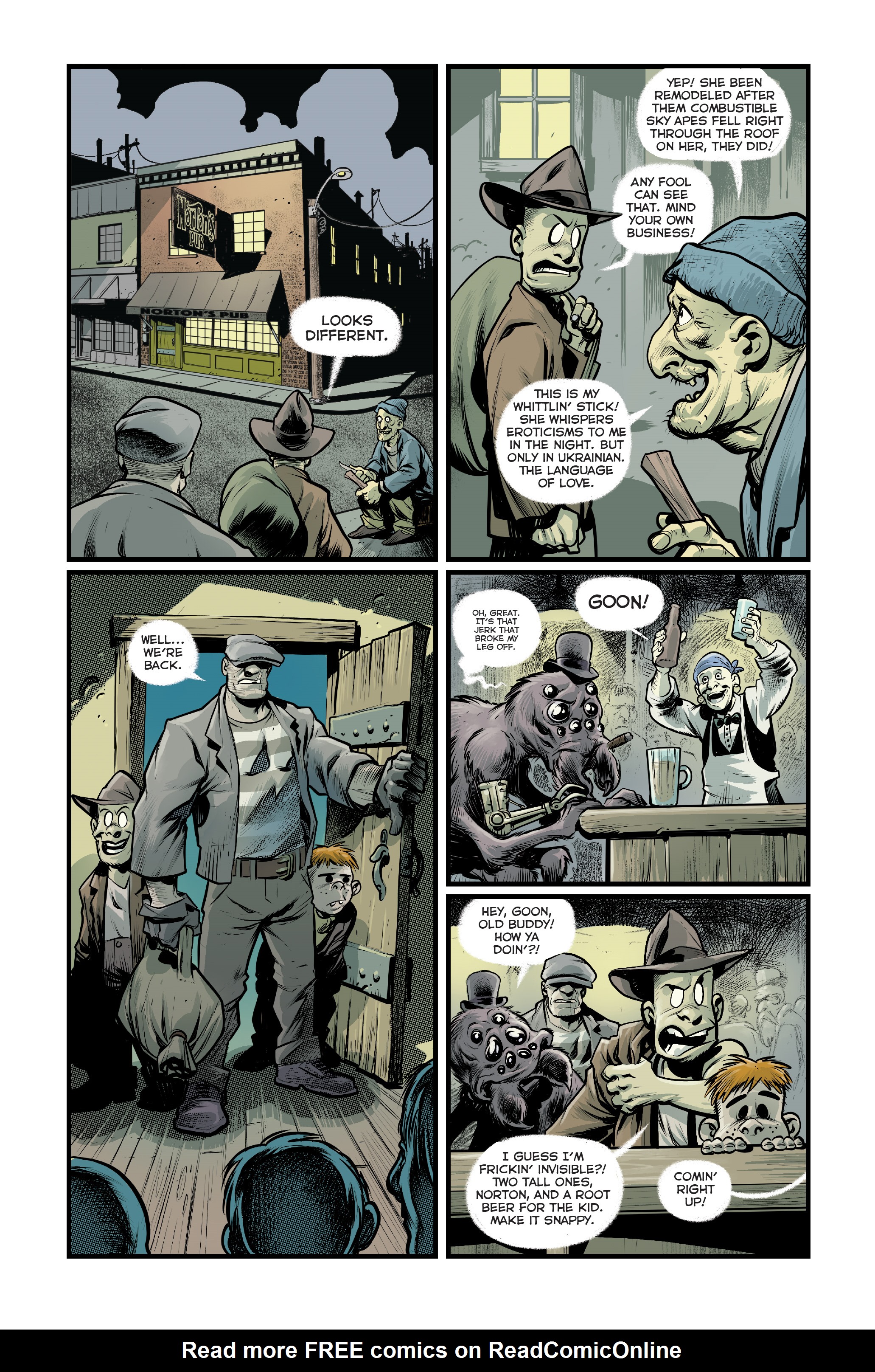 Read online The Goon (2019) comic -  Issue #1 - 5