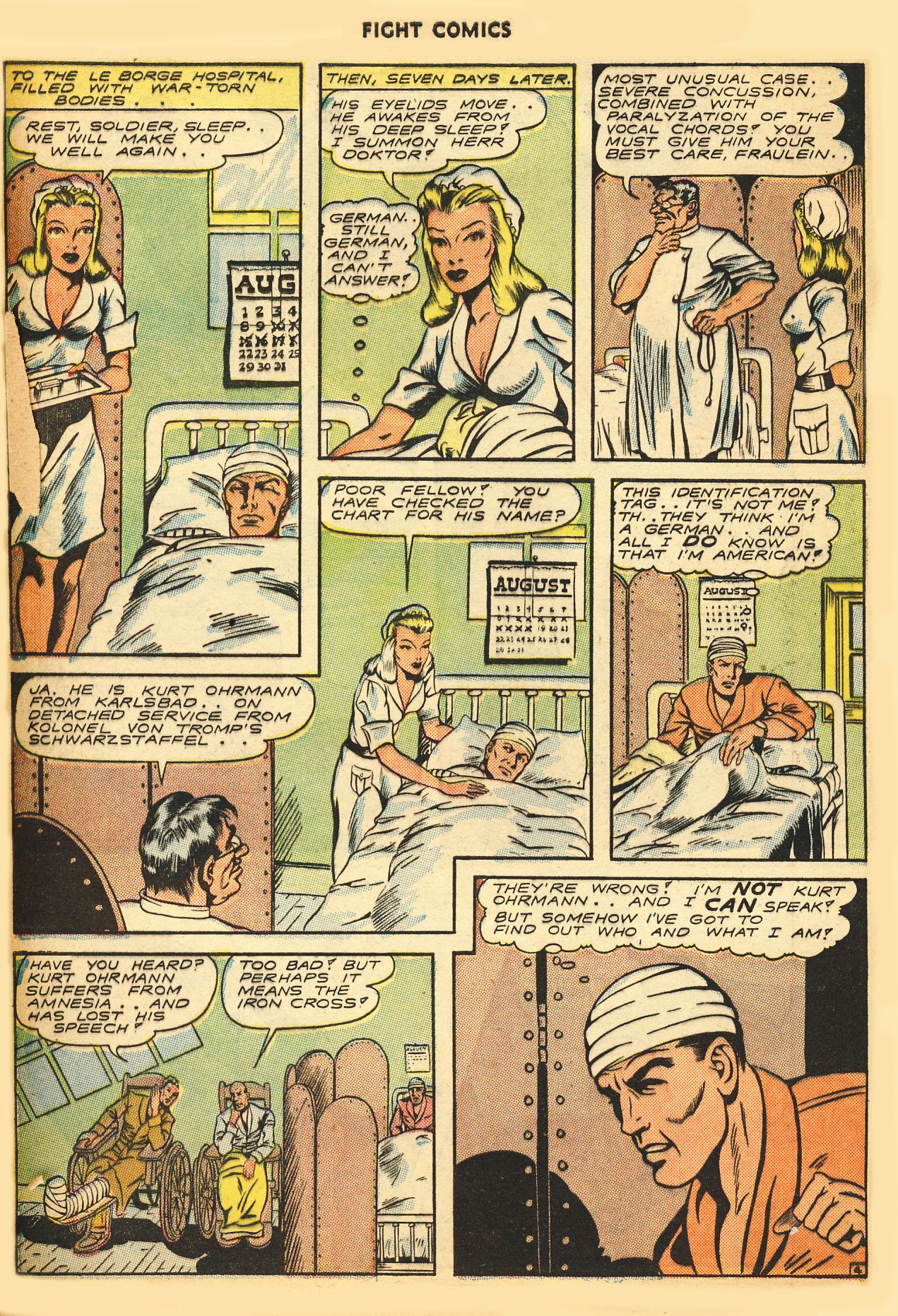 Read online Fight Comics comic -  Issue #31 - 6