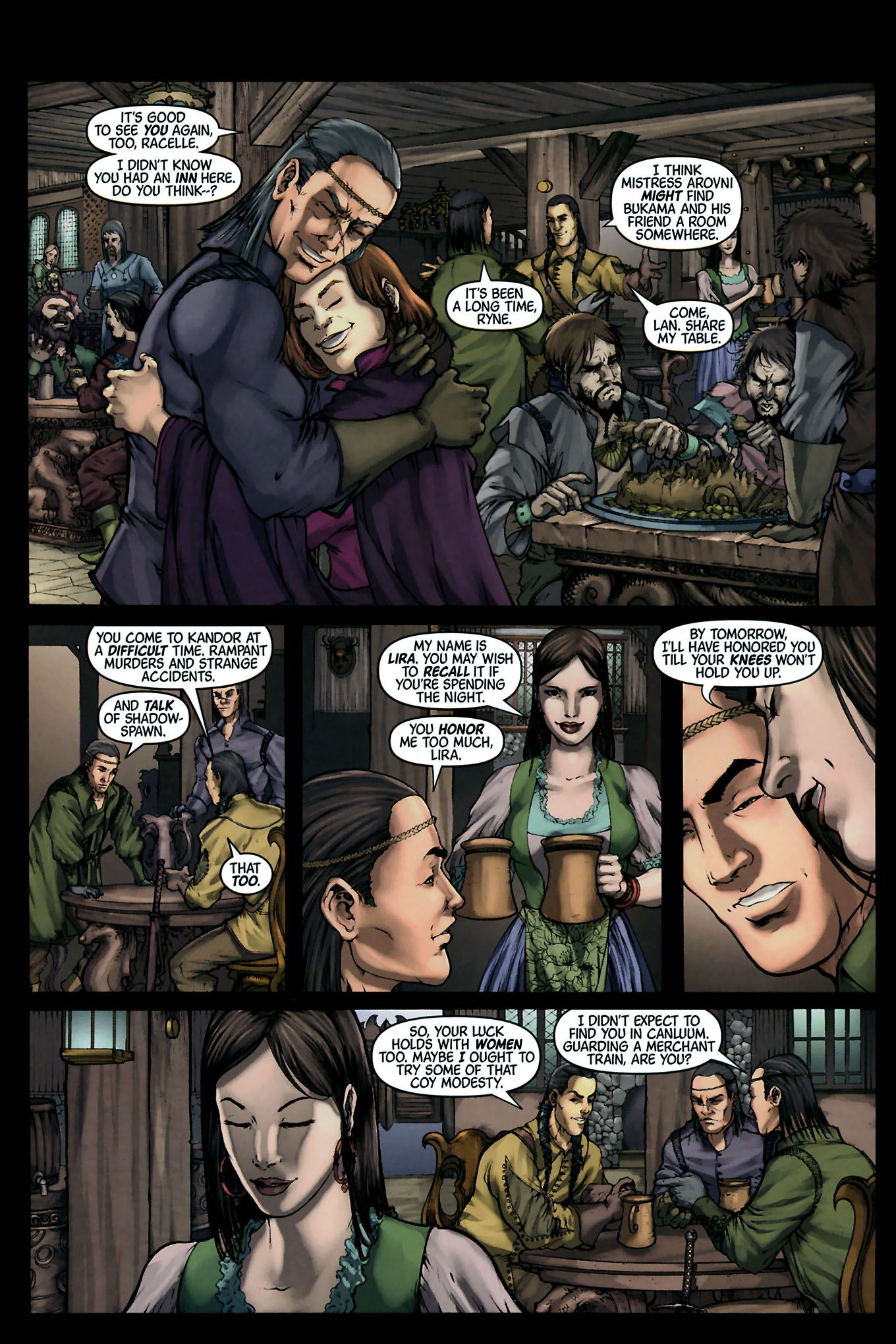 Read online Robert Jordan's The Wheel of Time: New Spring comic -  Issue #6 - 6