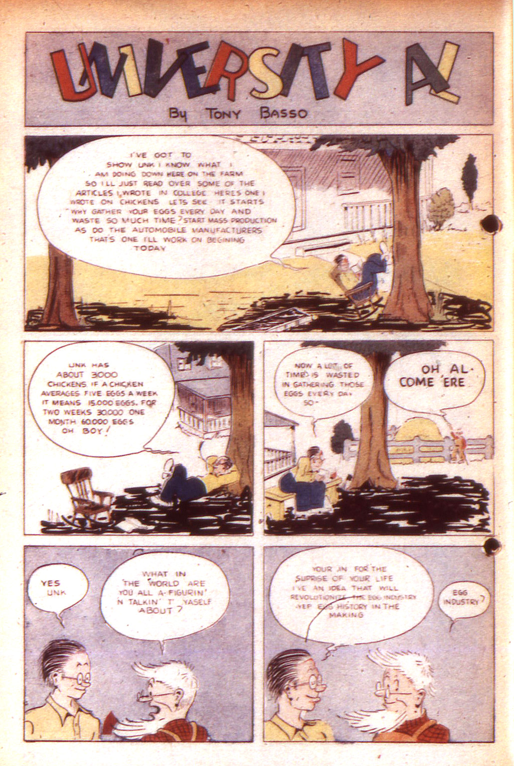 Read online Funny Pages comic -  Issue #6 - 9