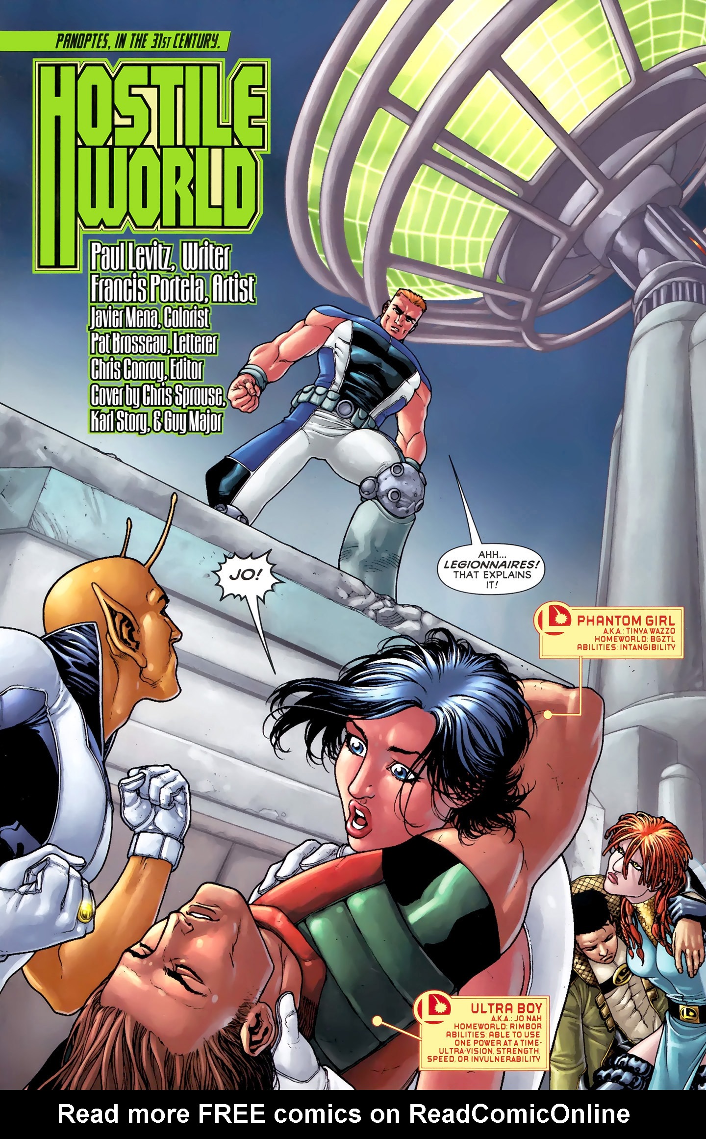 Read online Legion of Super-Heroes (2011) comic -  Issue #2 - 2