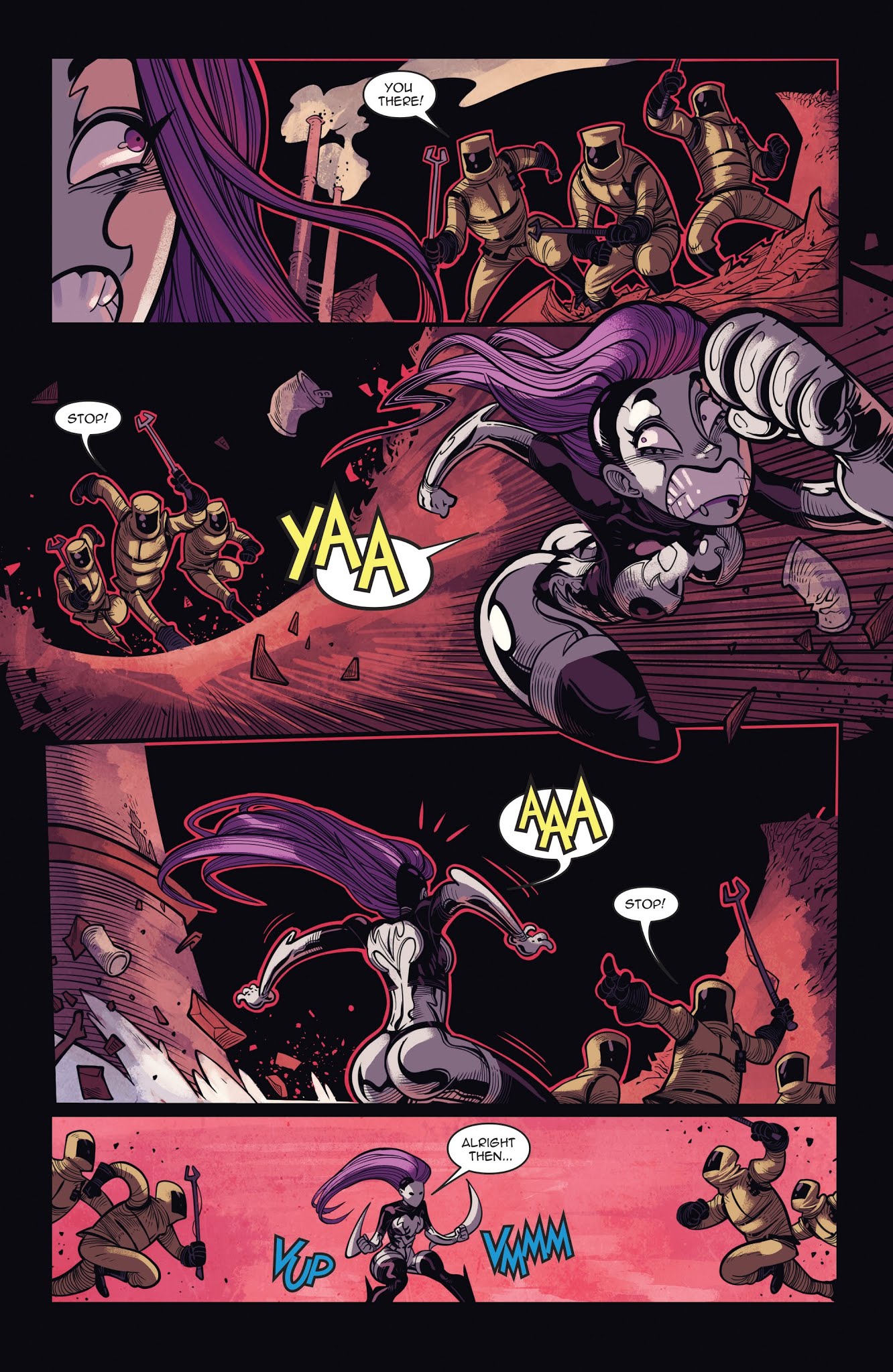 Read online Vampblade Season 3 comic -  Issue #6 - 16
