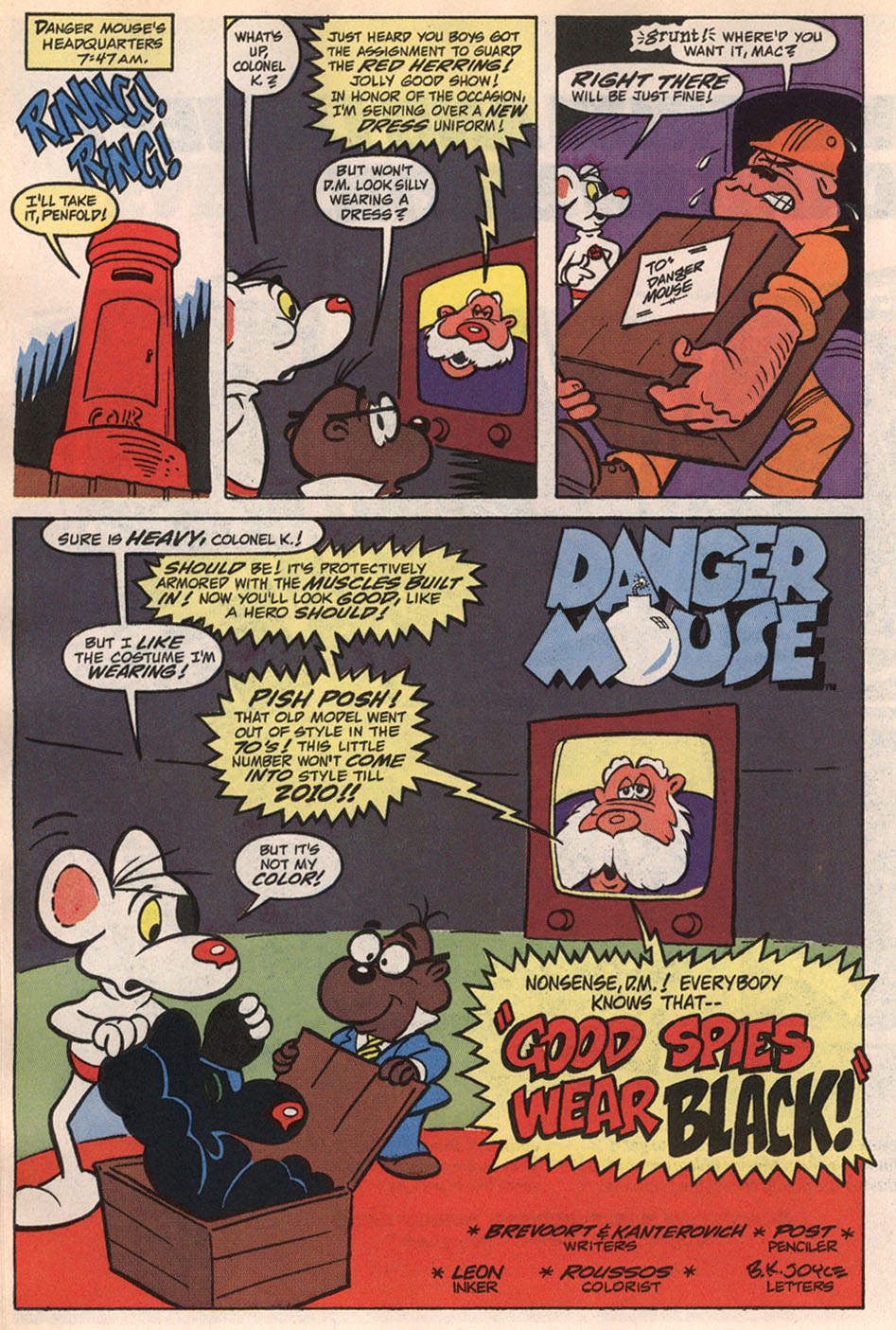 Read online Count Duckula comic -  Issue #15 - 21