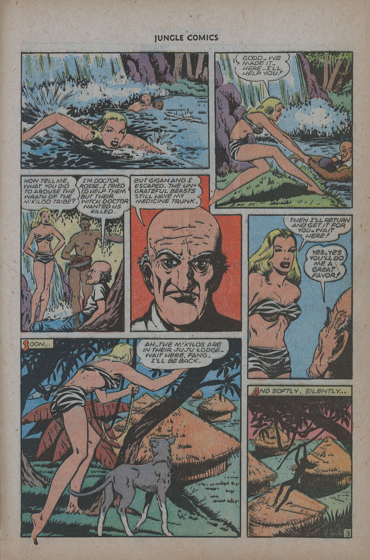 Read online Jungle Comics comic -  Issue #71 - 31