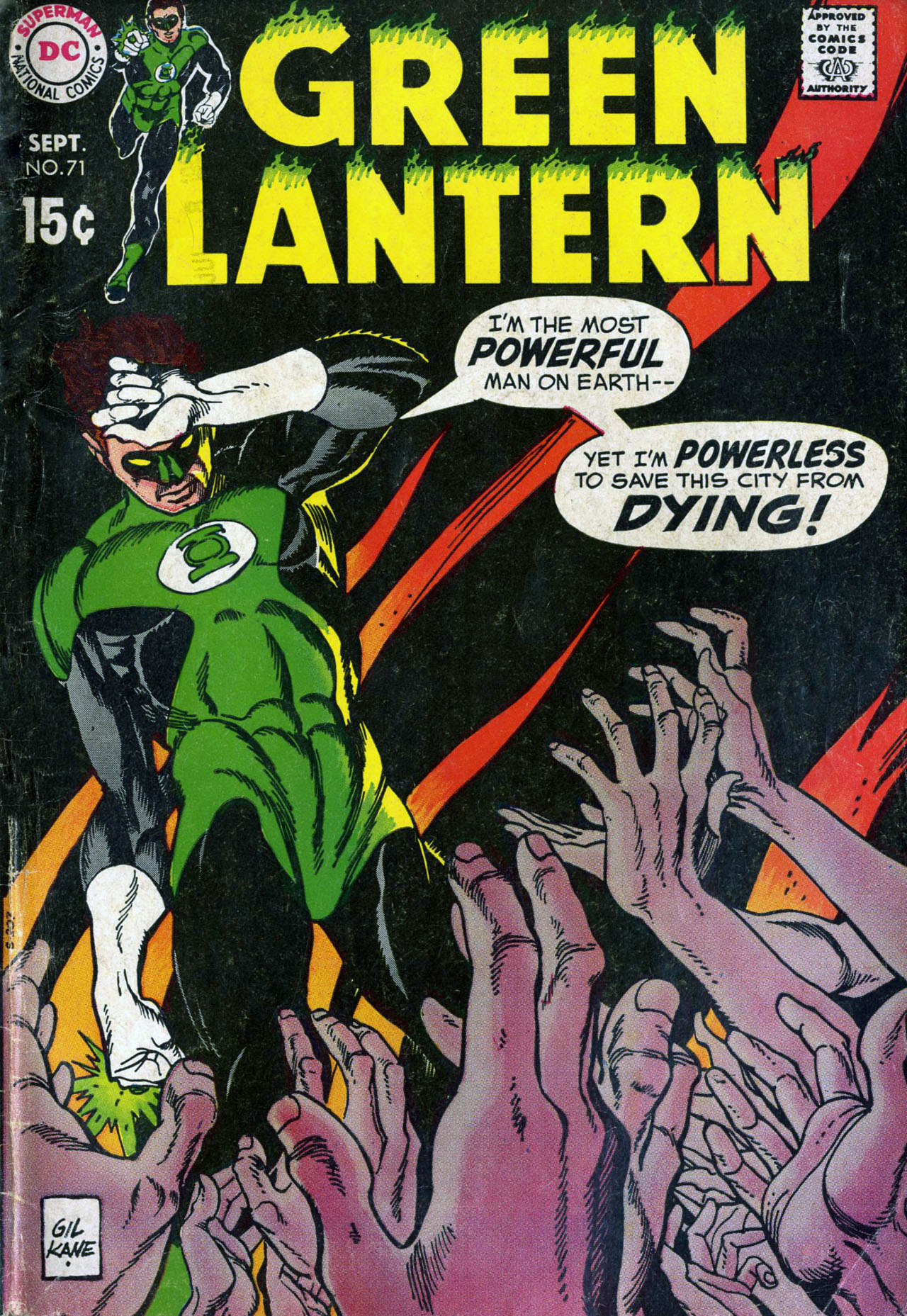 Read online Green Lantern (1960) comic -  Issue #71 - 1