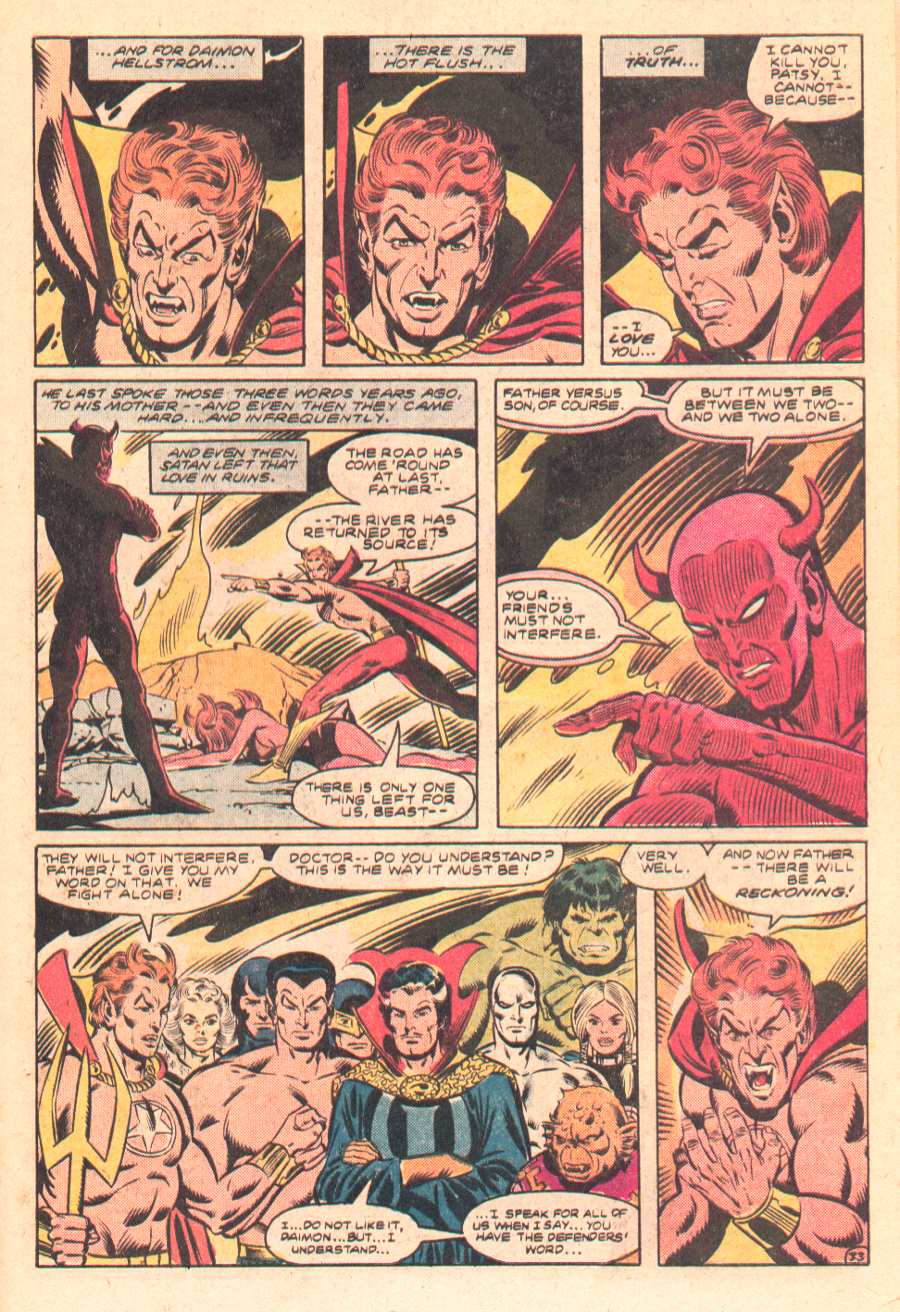 Read online The Defenders (1972) comic -  Issue #100 - 35