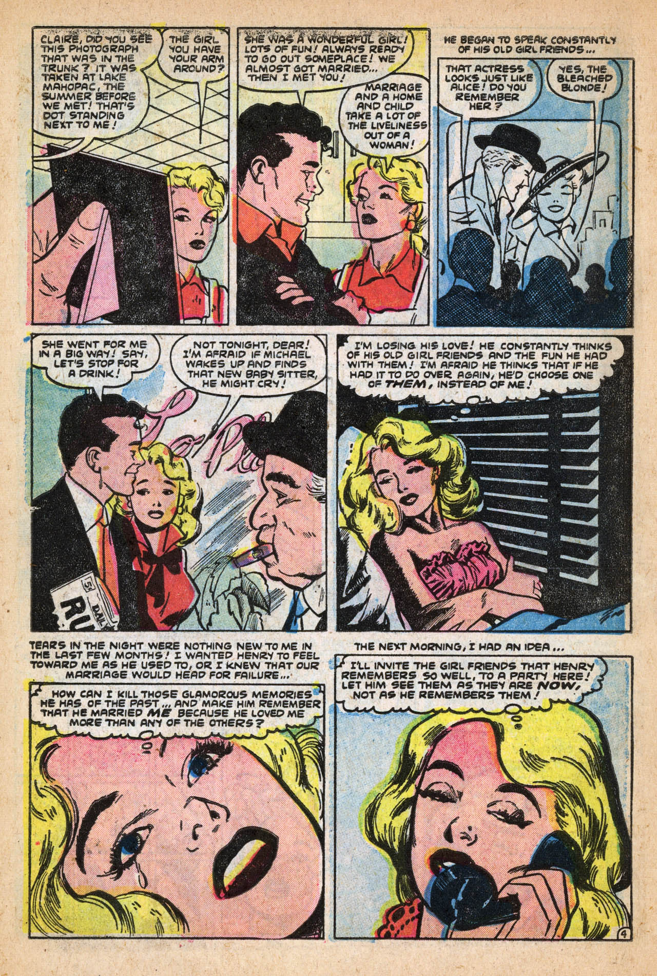 Read online Love Romances comic -  Issue #44 - 6