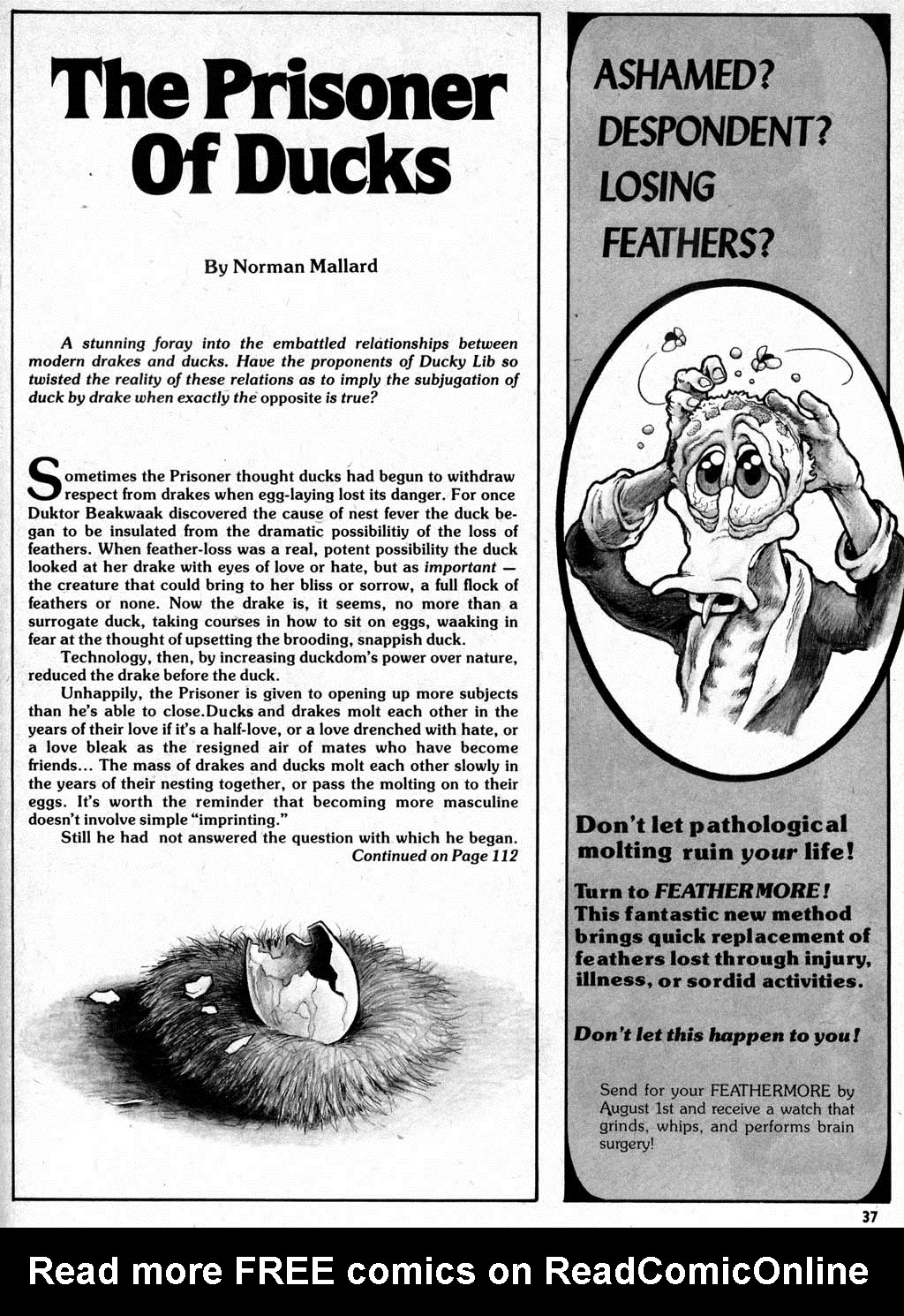 Read online Howard the Duck (1979) comic -  Issue #4 - 34